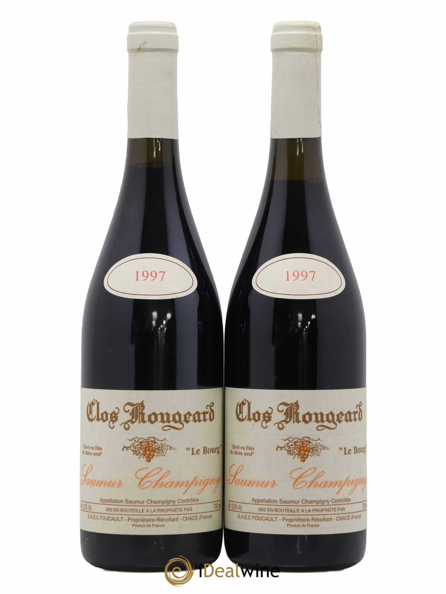 Saumur-Champigny Le Bourg Clos Rougeard 1997 - Lot de 2 bouteilles - 0