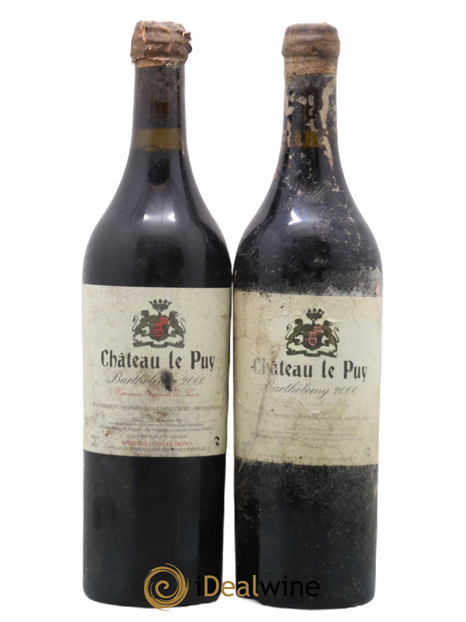 Le Puy - Cuvée Barthélemy 2000 - Lot de 2 bouteilles - 0