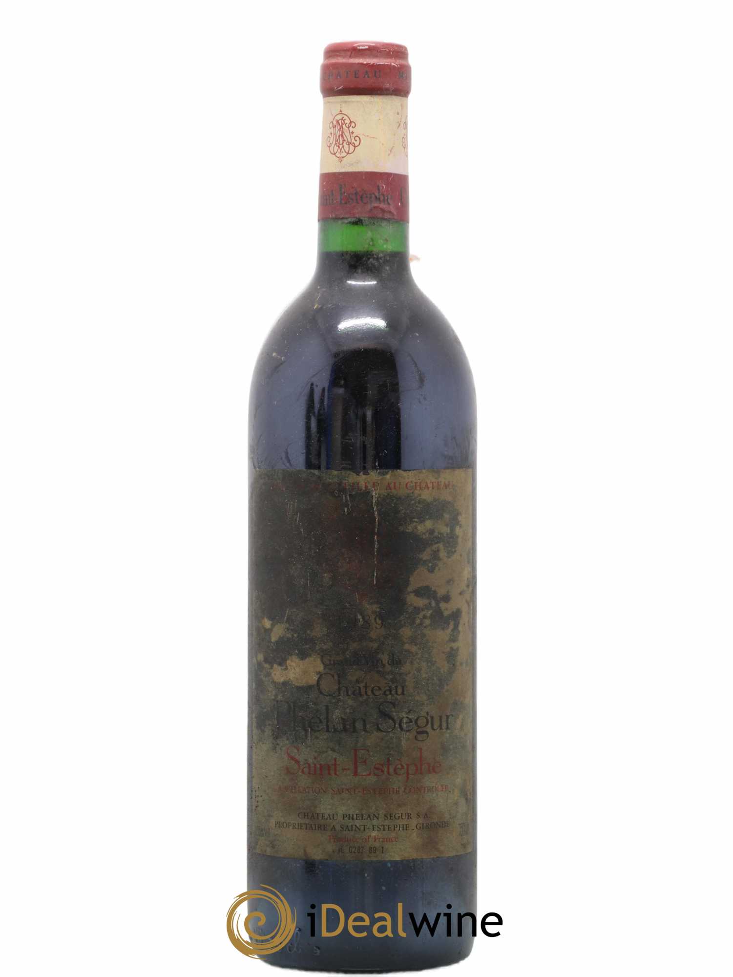 Château Phélan Ségur 1989 - Lot de 1 bouteille - 0