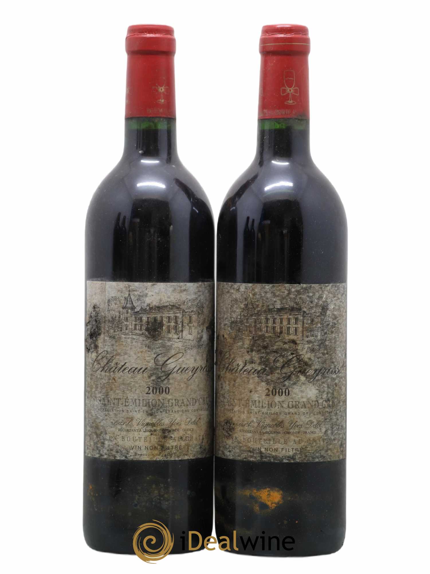 Saint-Émilion Grand Cru 2000 - Posten von 2 Flaschen - 0