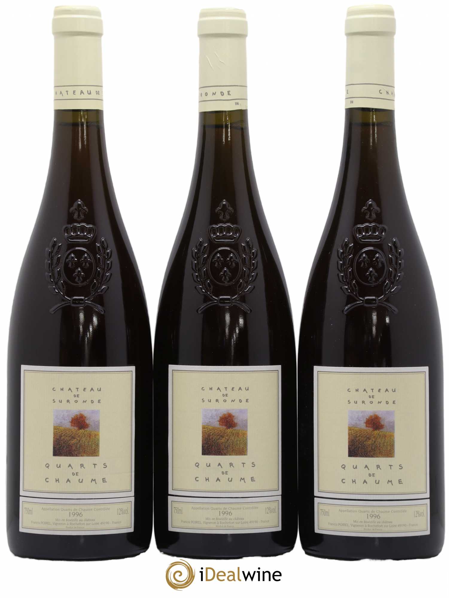 Quarts de Chaume Château de Suronde 1996 - Lotto di 12 bottiglie - 4