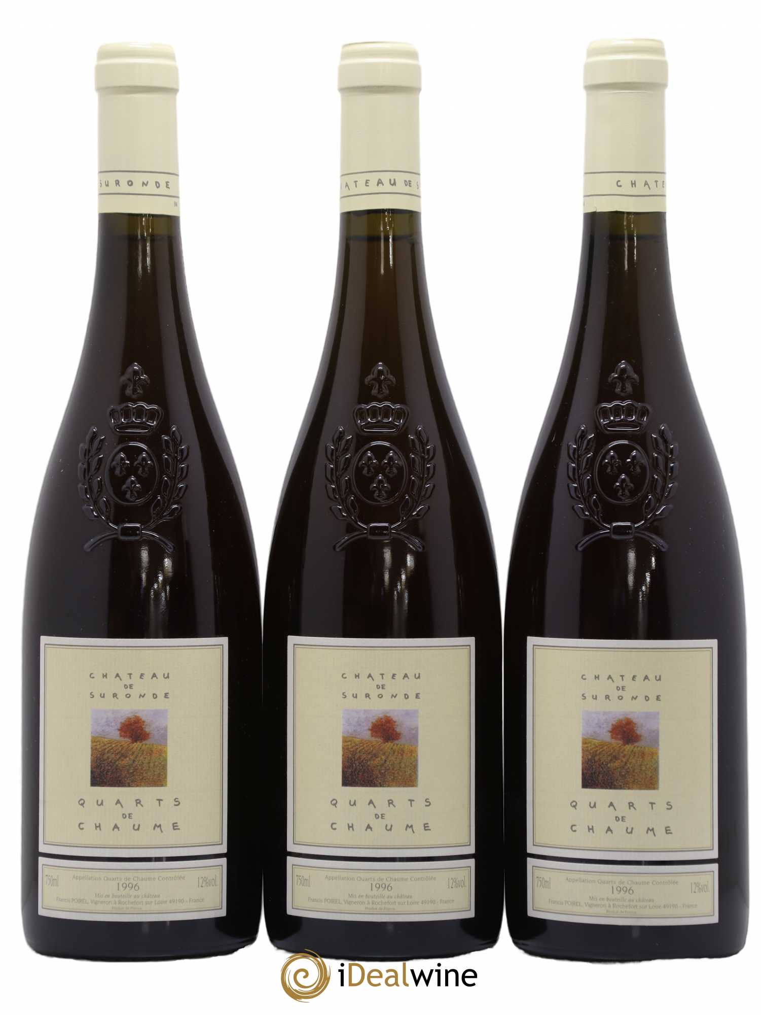 Quarts de Chaume Château de Suronde 1996 - Lotto di 12 bottiglie - 4