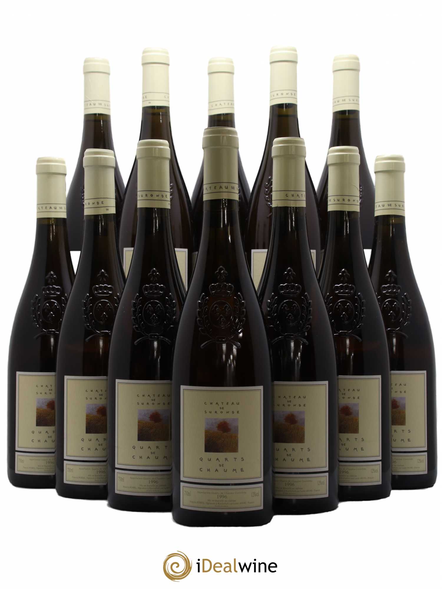 Quarts de Chaume Château de Suronde 1996 - Lotto di 12 bottiglie - 0