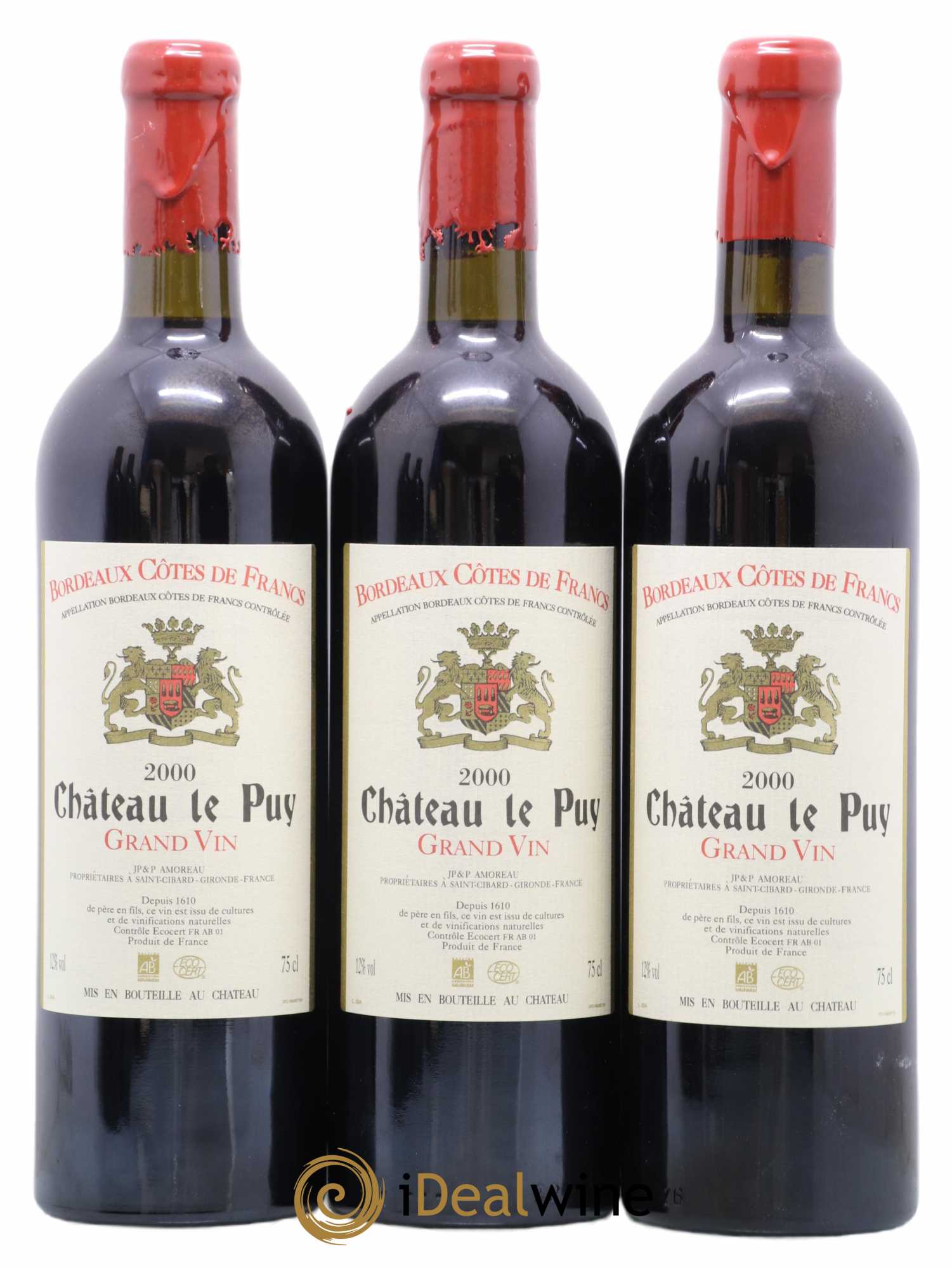 Château Le Puy 2000 - Lot de 6 bouteilles - 2