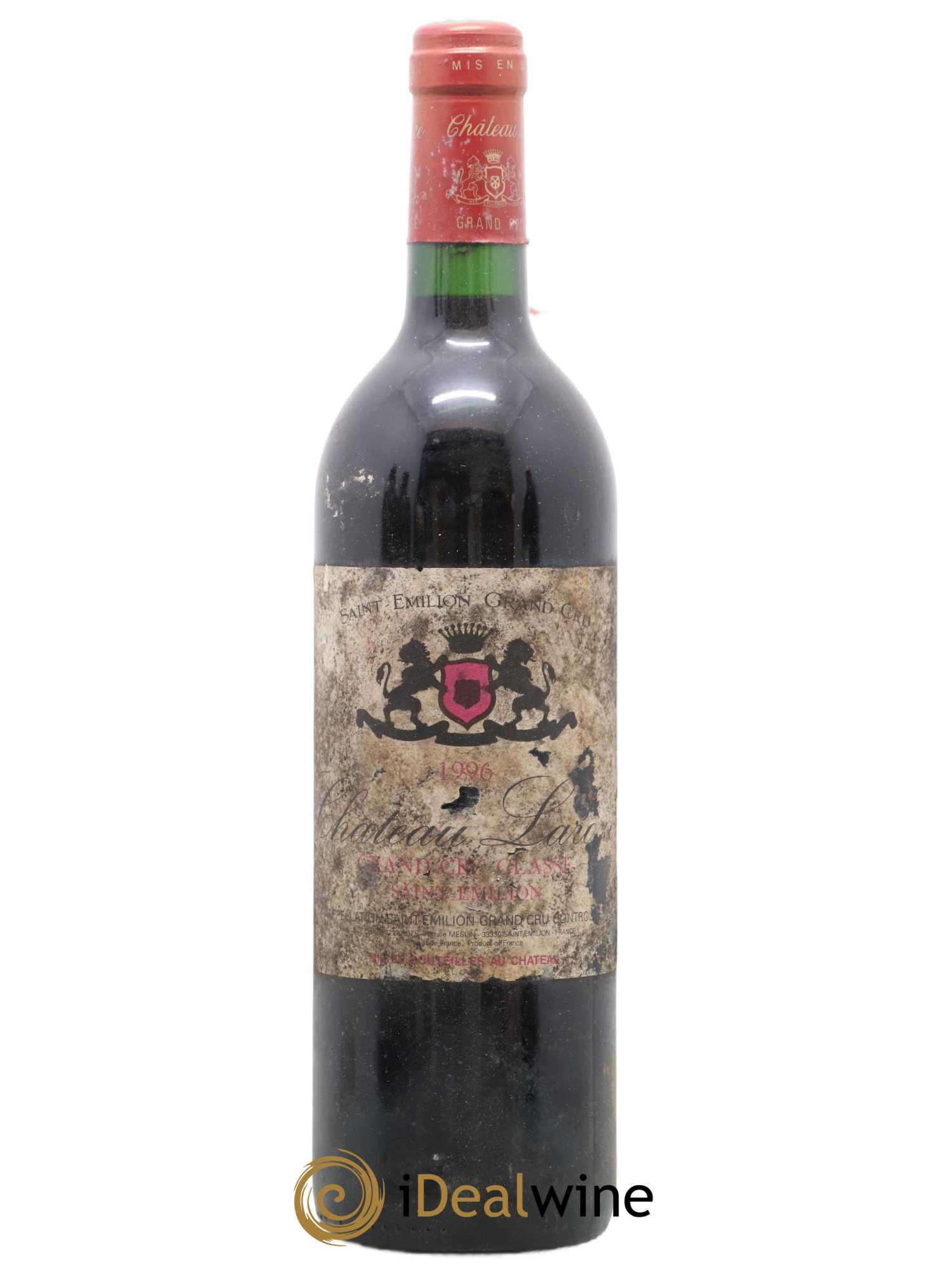 Château Laroze Grand Cru Classé 1996 - Lot de 1 bouteille - 0