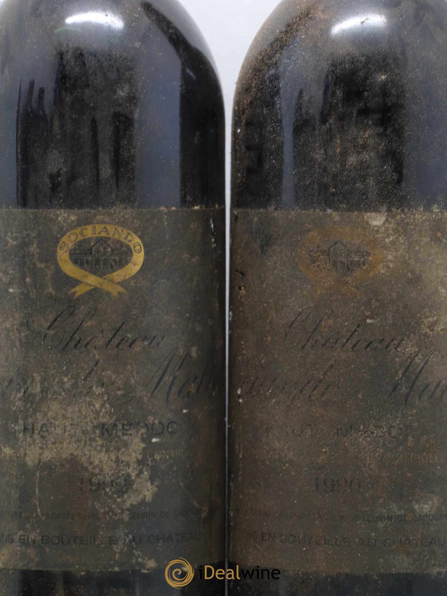 Château Sociando Mallet 1990 - Lot de 2 bouteilles - 1