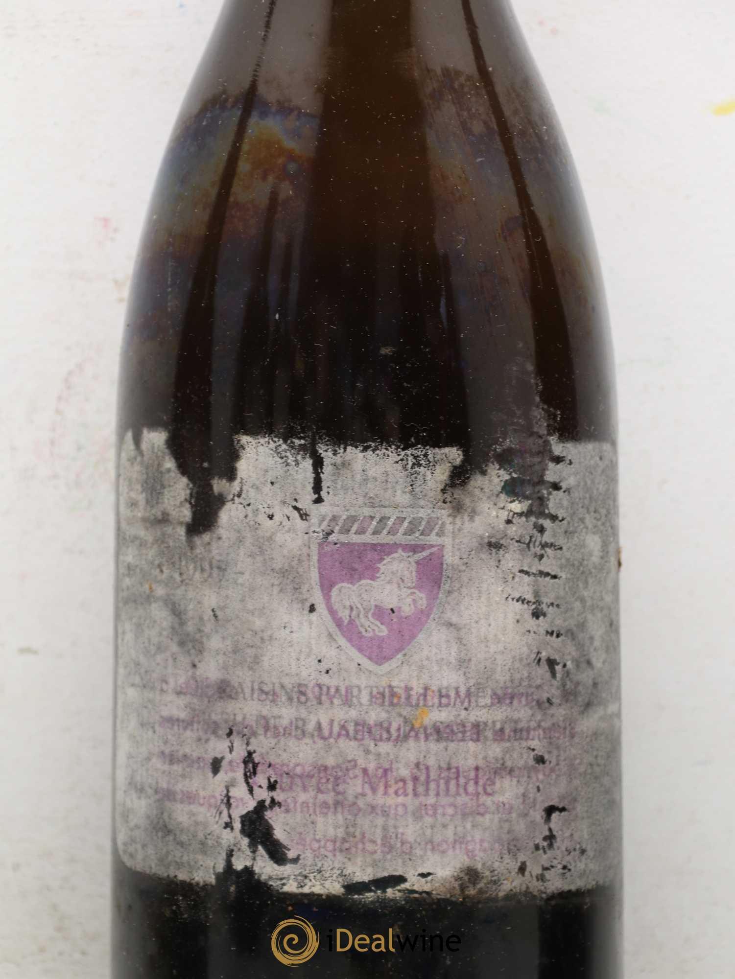 Moût de raisins partiellement fermenté issu de raisins passerillés Coteau du Houet Mark Angeli (Domaine) - Ferme de la Sansonnière Cuvée Mathilde 1995 - Posten von 3 Flaschen - 1
