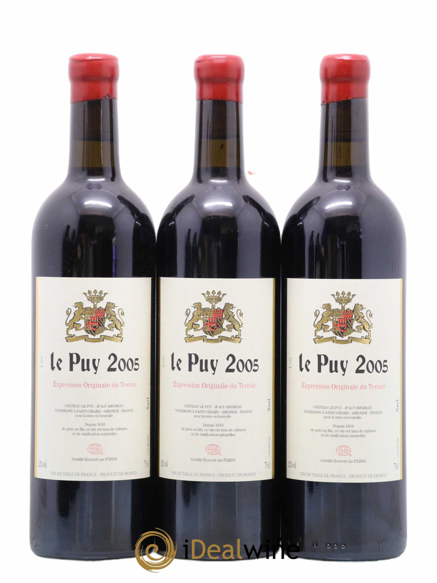 Château Le Puy 2005 - Lot de 6 bouteilles - 2