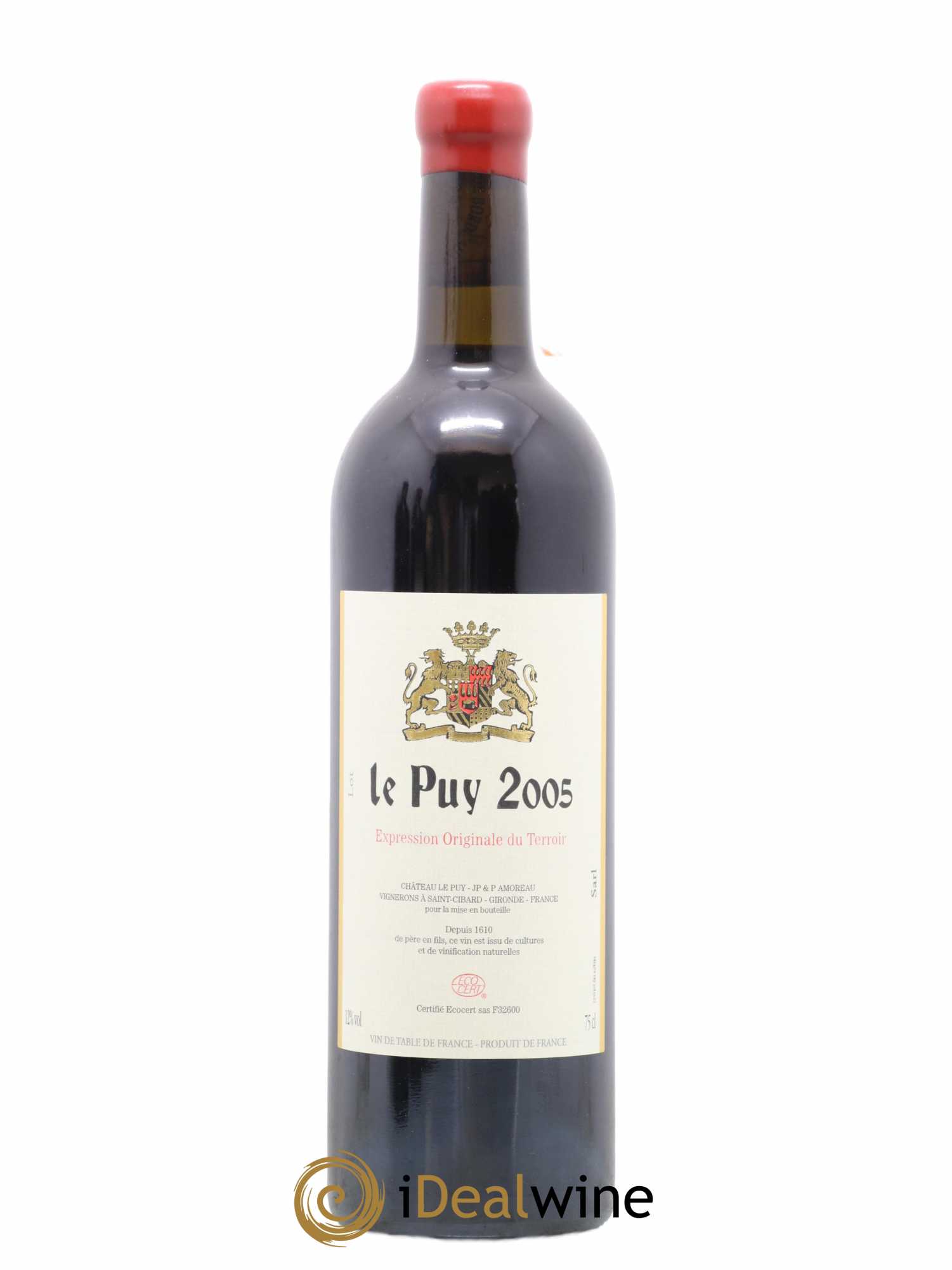 Château Le Puy 2005 - Lot of 1 bottle - 0