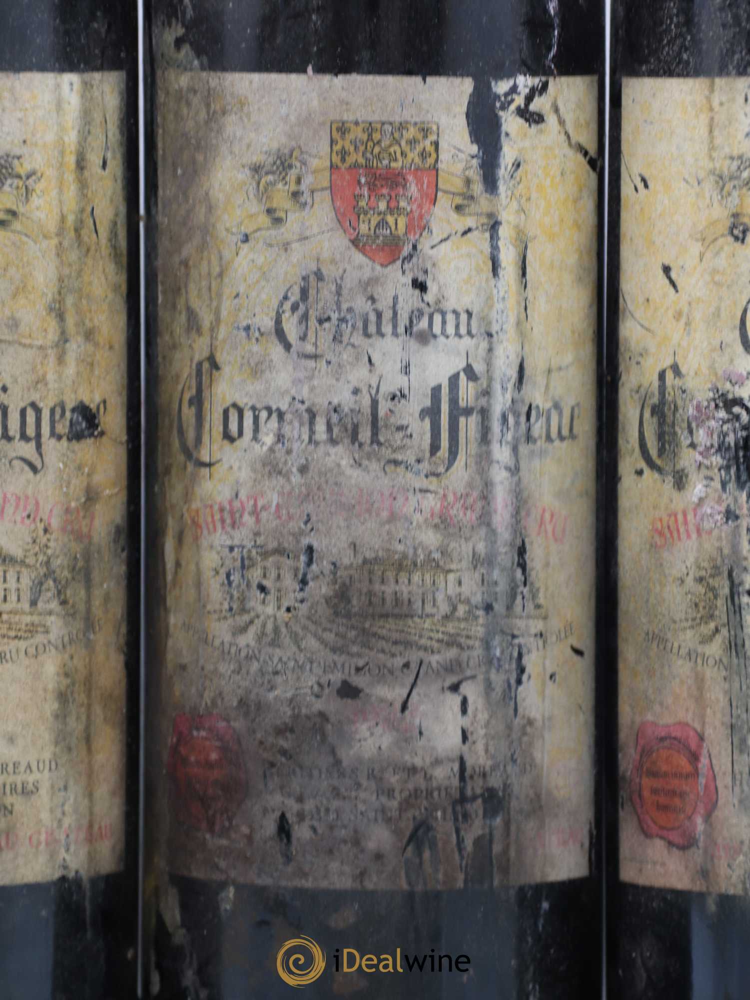 Château Cormeil Figeac 1982 - Lot of 3 bottles - 1