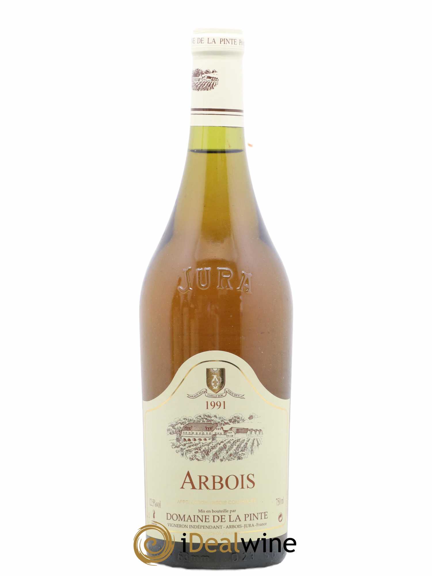 Arbois Chardonnay Domaine de la Pinte 1991 - Lot de 1 bouteille - 0