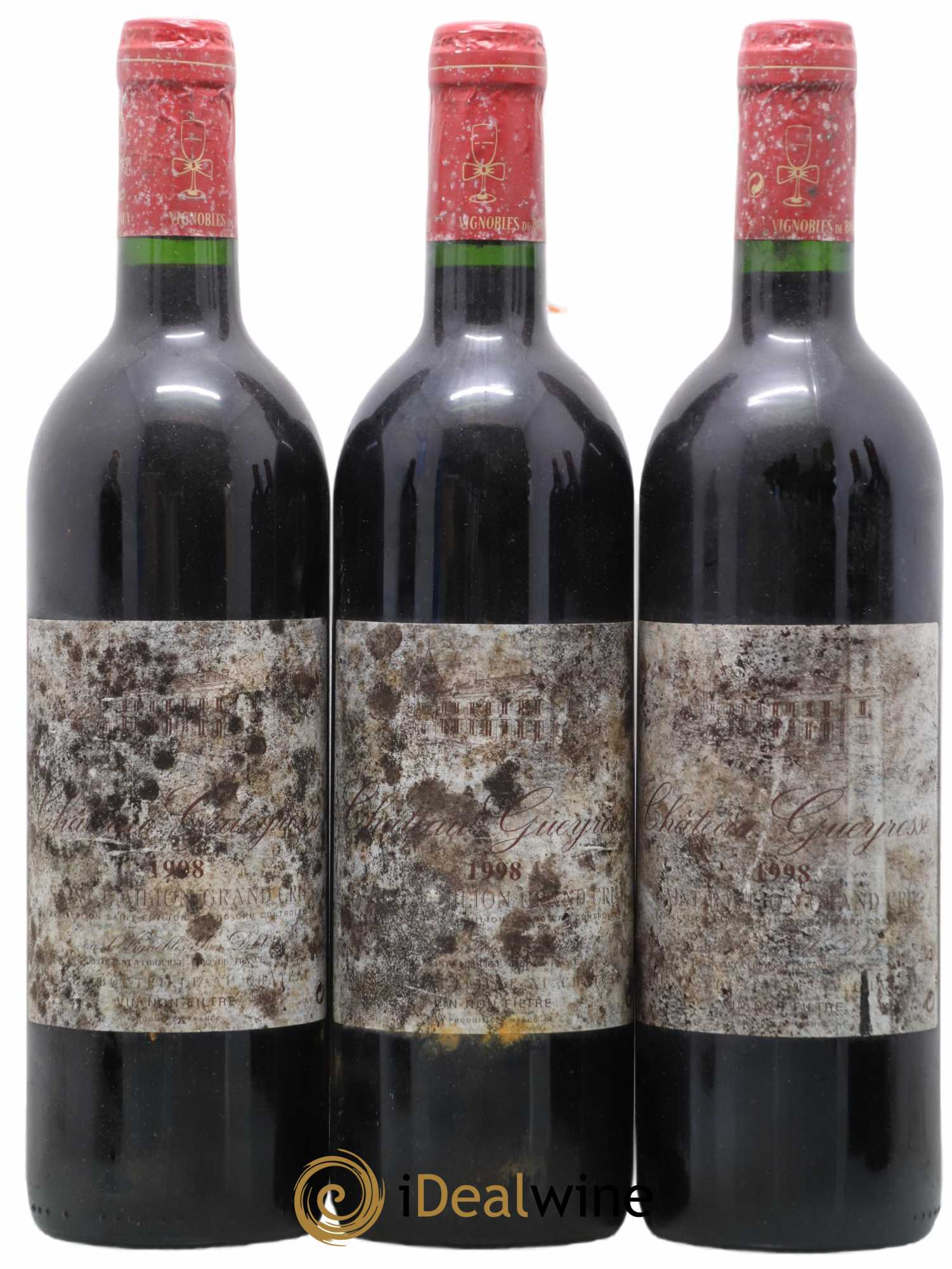 Saint-Émilion Grand Cru 1998 - Posten von 12 Flaschen - 3