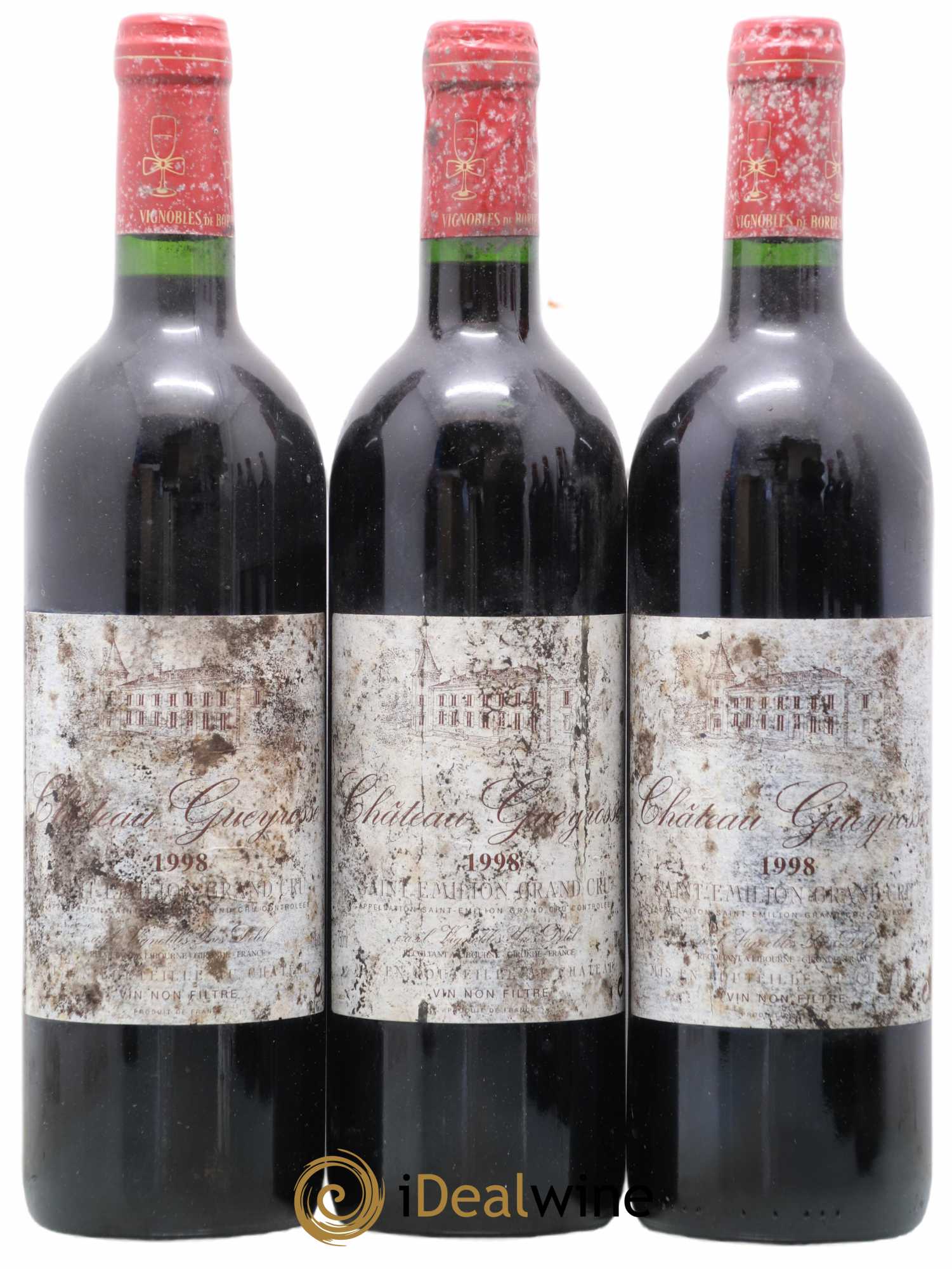 Saint-Émilion Grand Cru 1998 - Posten von 6 Flaschen - 1