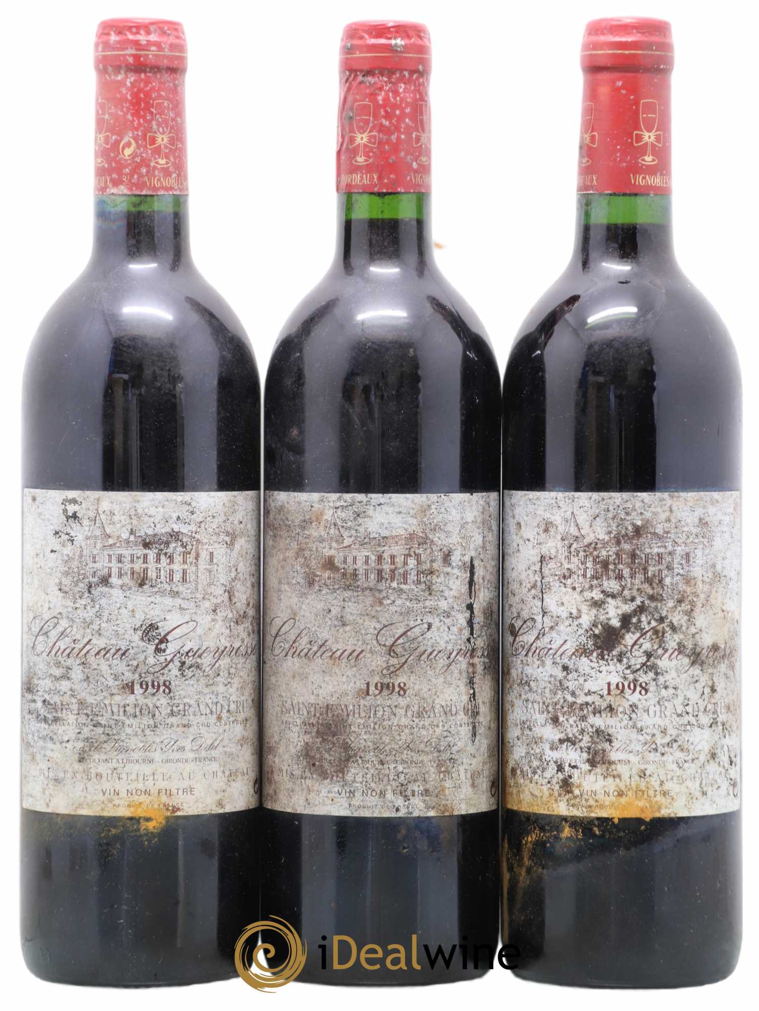 Saint-Émilion Grand Cru 1998 - Posten von 6 Flaschen - 2