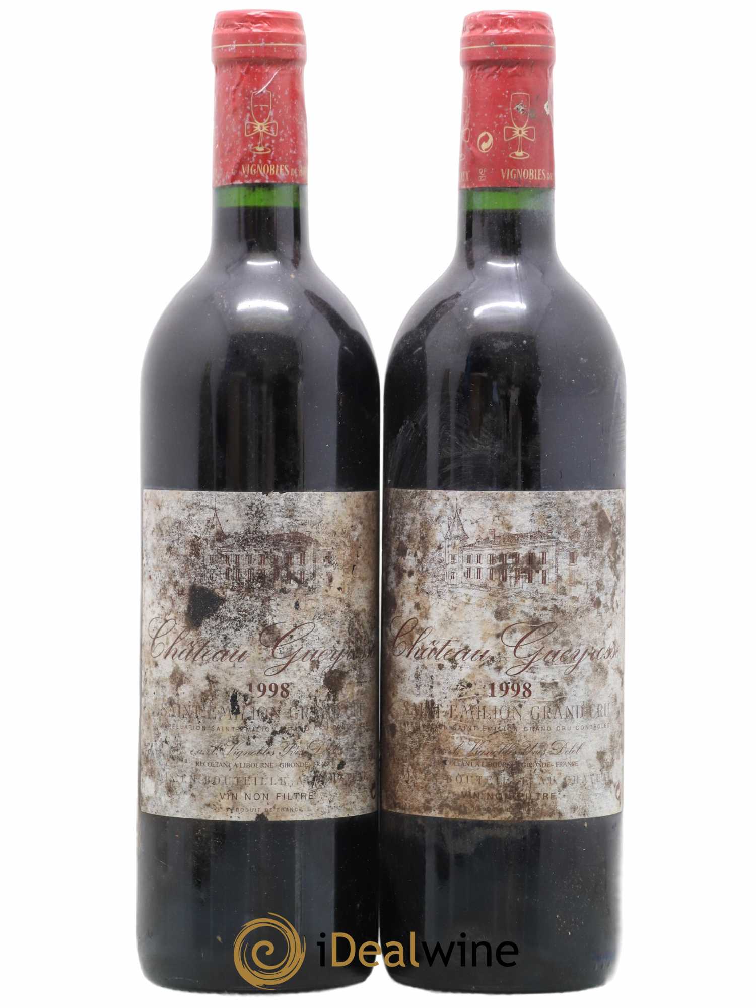Saint-Émilion Grand Cru 1998 - Posten von 2 Flaschen - 0