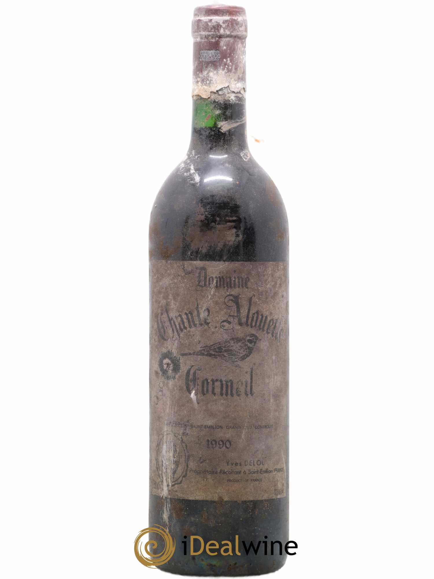 Saint-Émilion Grand Cru Château Chante Alouette 1990 - Lot of 1 bottle - 0