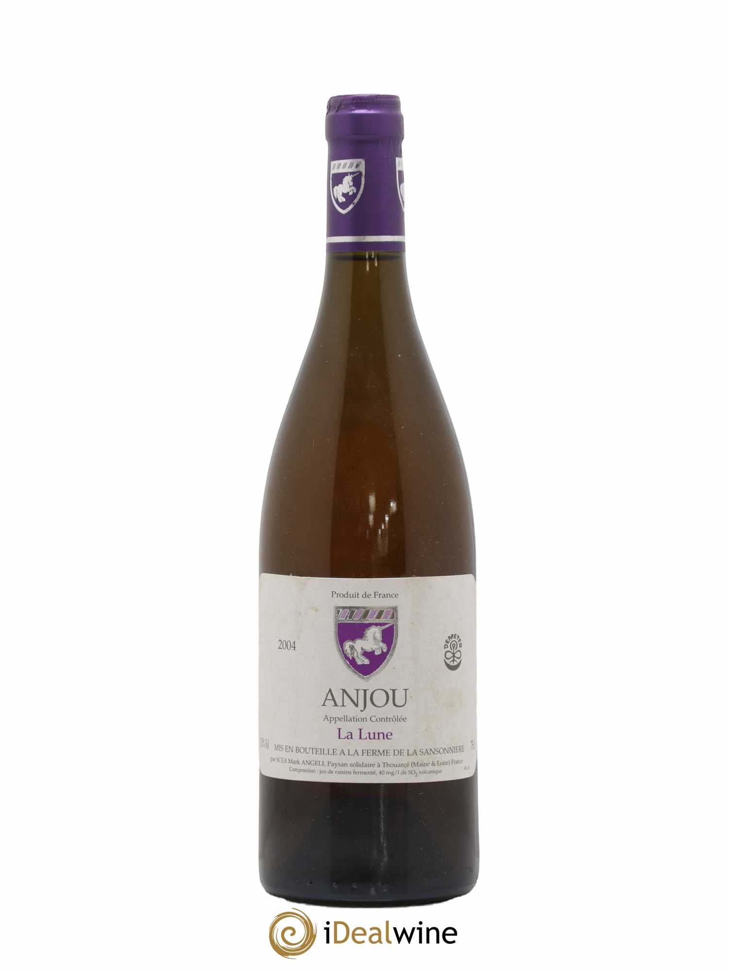 Vin de France La Lune Mark Angeli (Domaine) - Ferme de la Sansonnière 2004 - Lot de 1 bouteille - 0