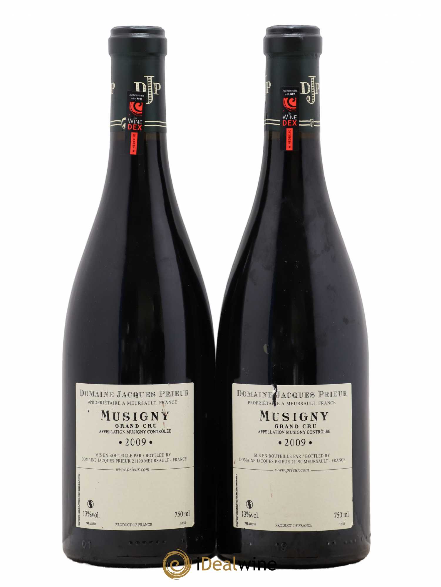Musigny Grand Cru Jacques Prieur (Domaine) 2009 - Lot de 2 bouteilles - 1