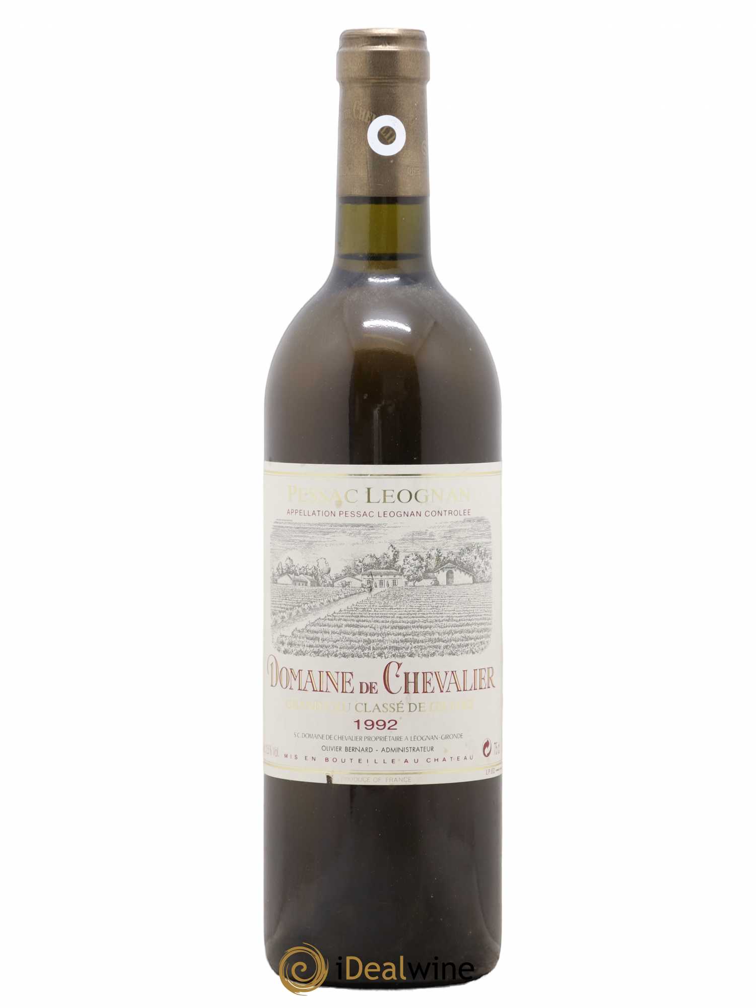 Domaine de Chevalier Cru Classé de Graves 1992 - Lot de 1 bouteille - 0