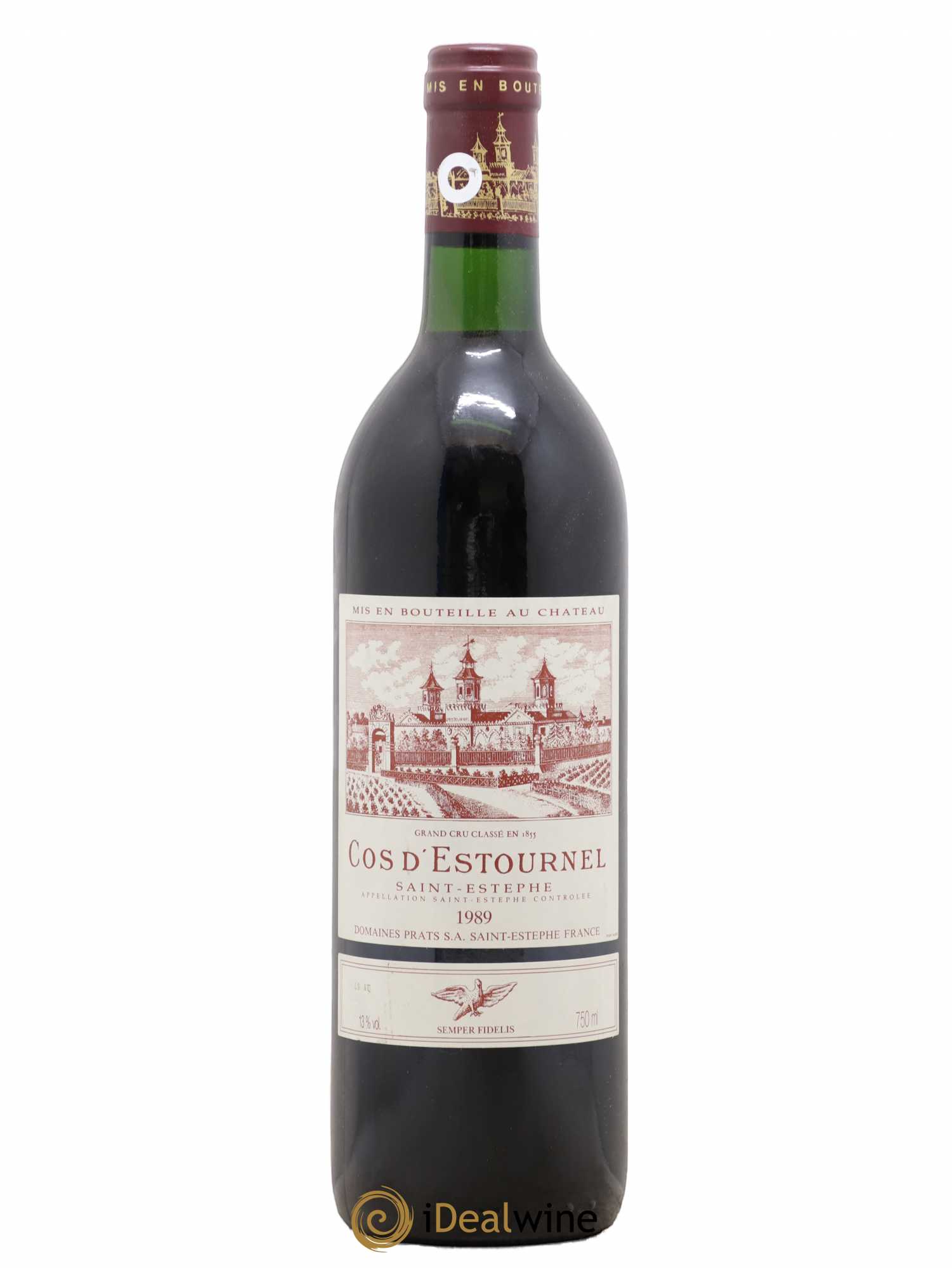 Cos d'Estournel 2ème Grand Cru Classé 1989 - Lot de 1 bouteille - 0