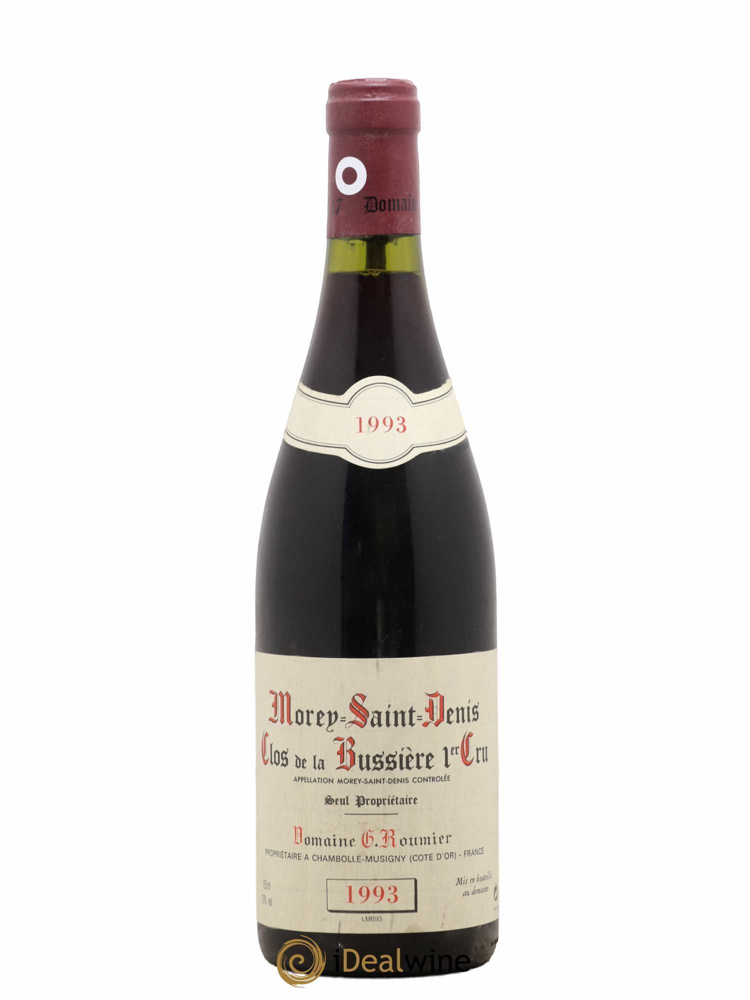 Morey-Saint-Denis 1er Cru Clos de la Bussière Georges Roumier (Domaine) 1993 - Lot de 1 bouteille - 0