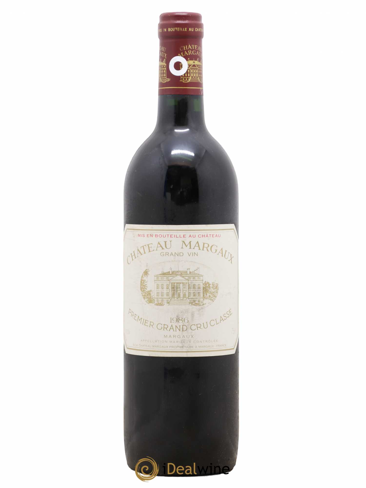 Château Margaux 1er Grand Cru Classé 1986 - Lot de 1 bouteille - 0