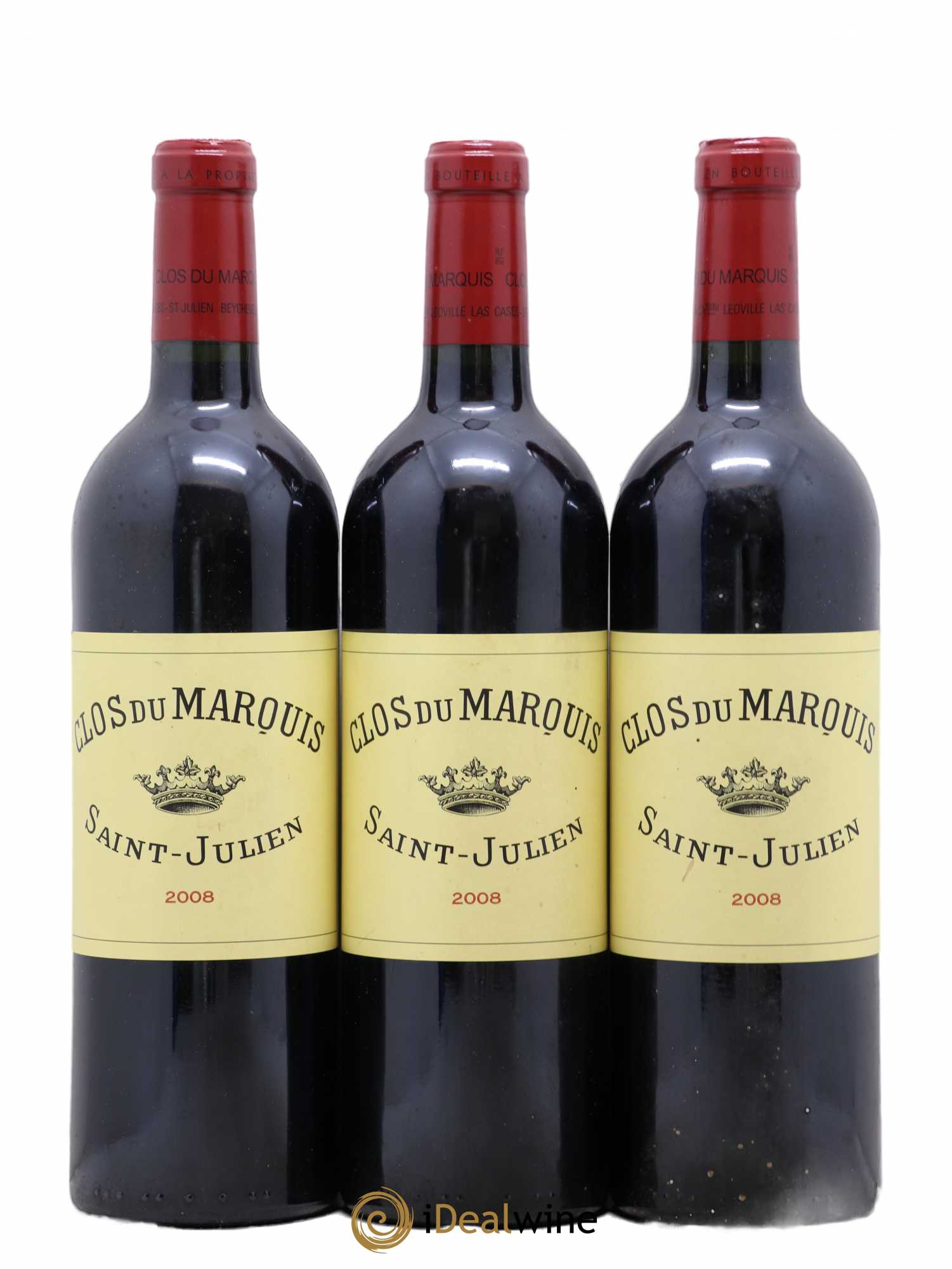 Clos du Marquis 2008 - Lot de 3 bouteilles - 0