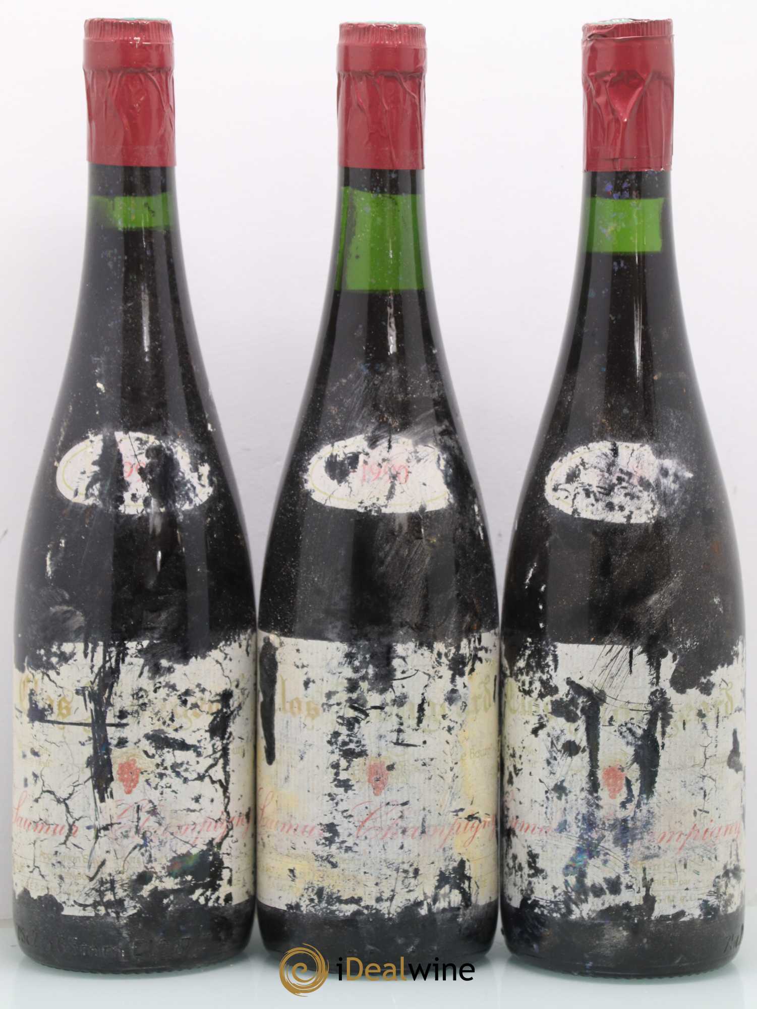 Saumur-Champigny Le Bourg Clos Rougeard 1990 - Lot de 3 bouteilles - 0