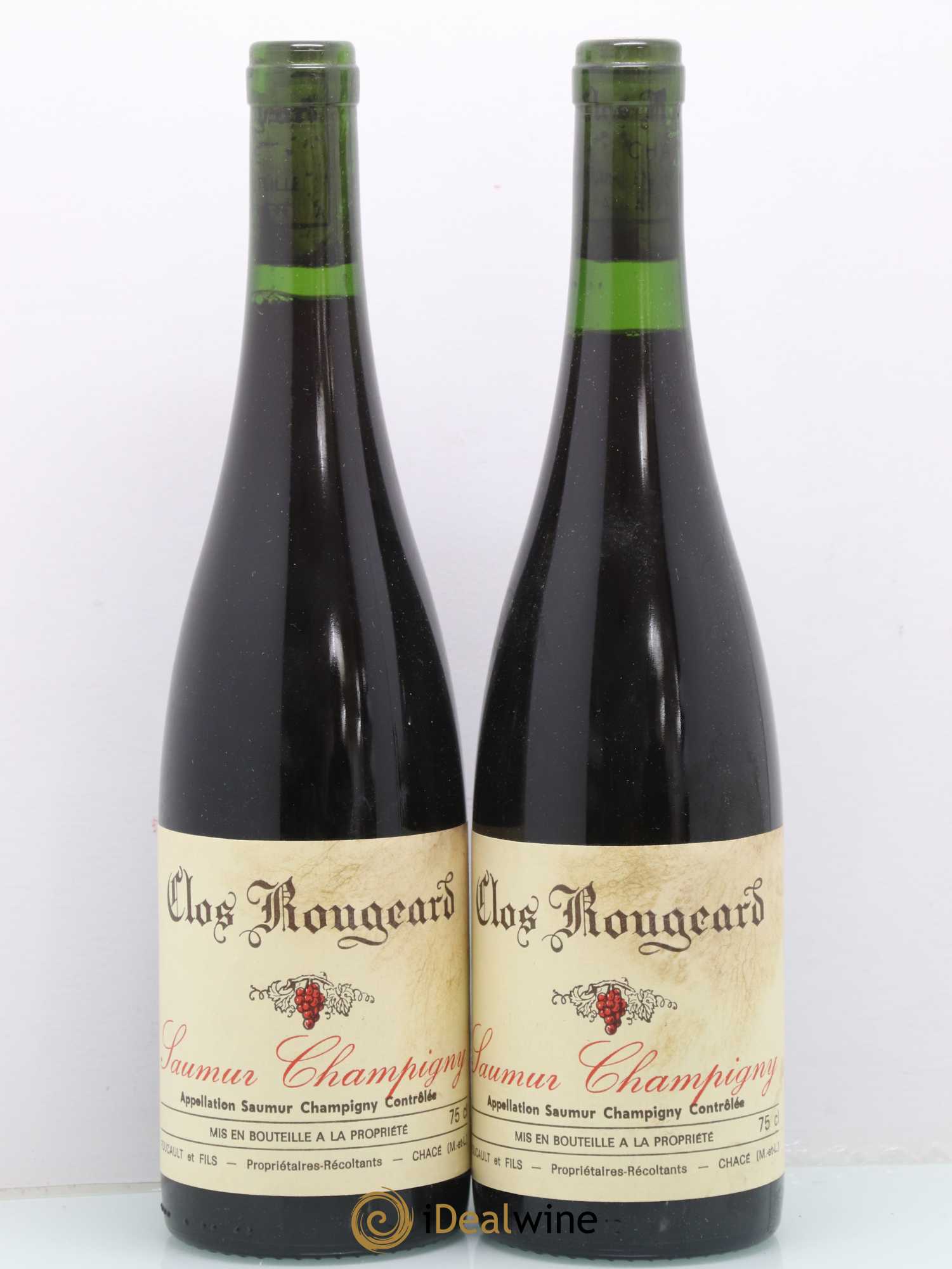 Saumur-Champigny Clos Rougeard 1996 - Lot de 2 bouteilles - 0