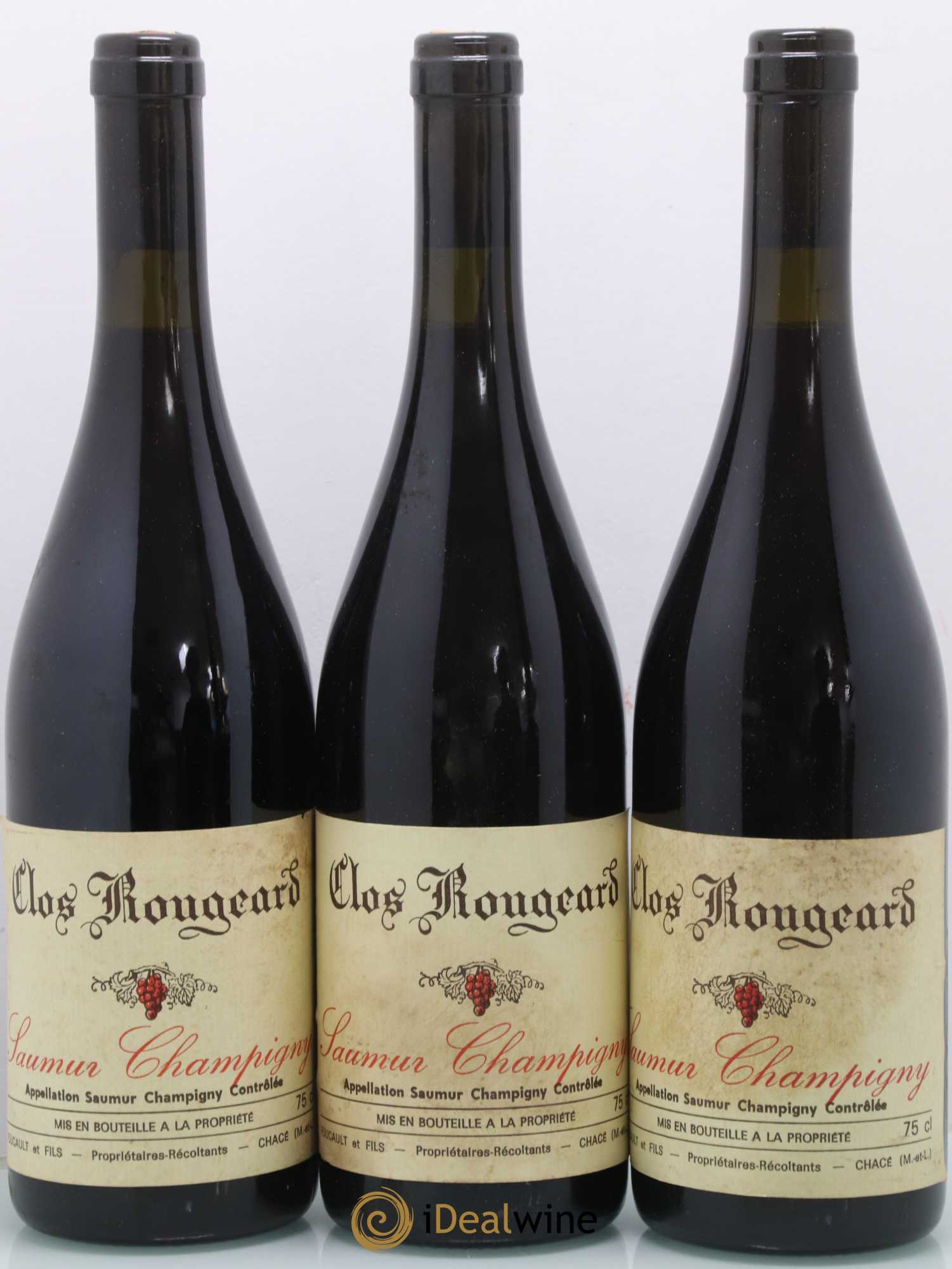 Saumur-Champigny Clos Rougeard 1997 - Lot of 3 bottles - 0