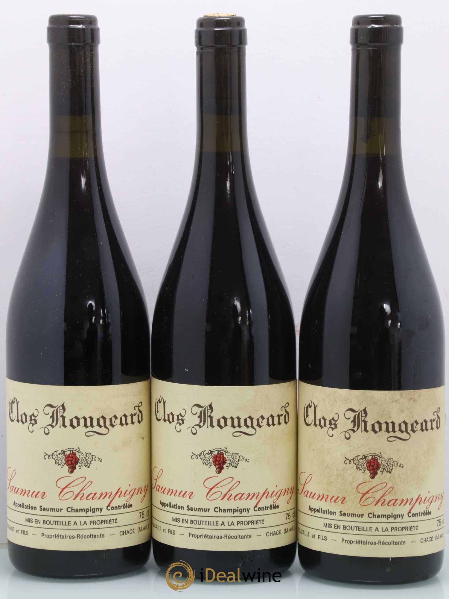 Saumur-Champigny Clos Rougeard 1997 - Lot of 3 bottles - 0