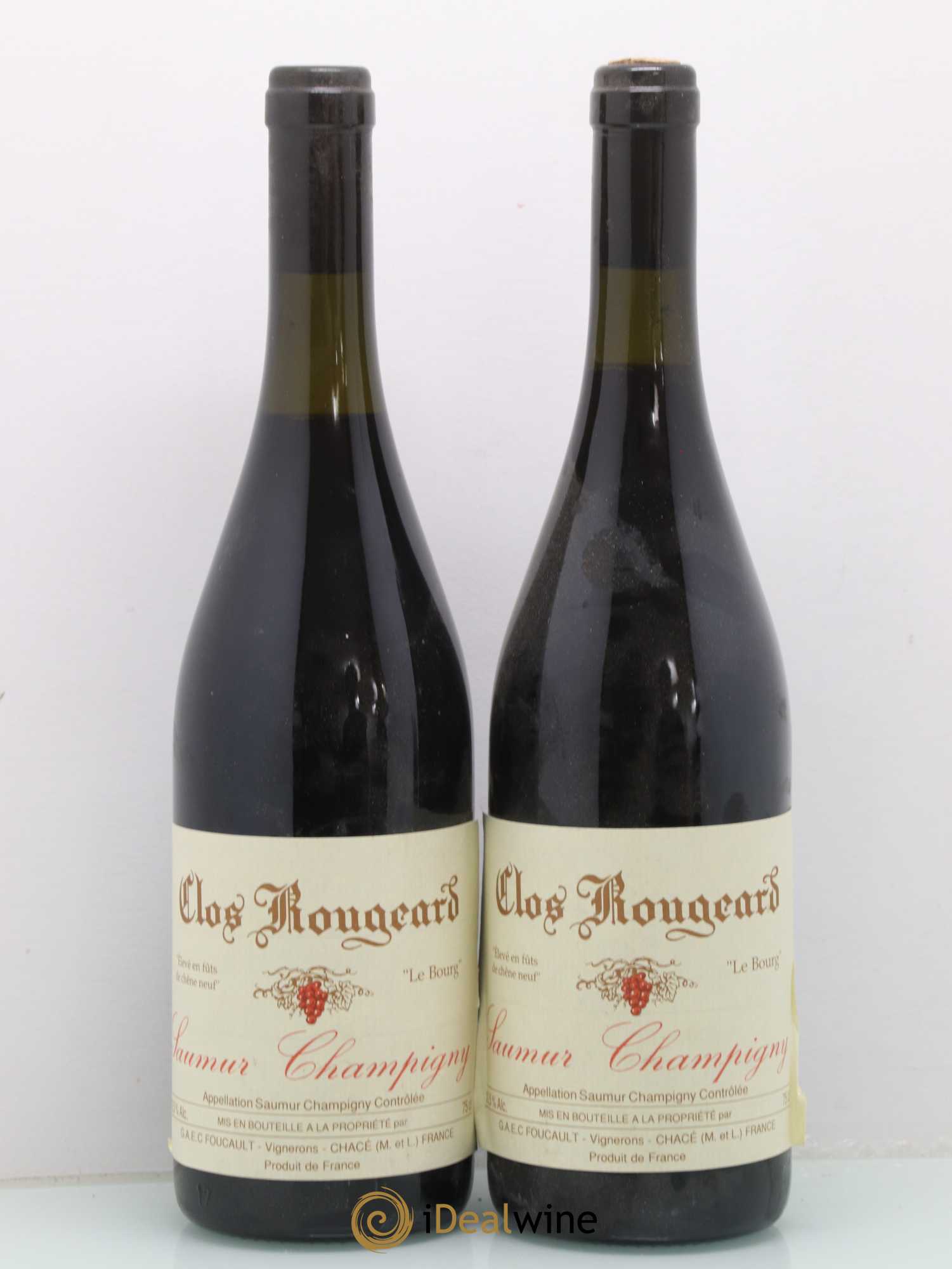 Saumur-Champigny Le Bourg Clos Rougeard 1997 - Lotto di 2 bottiglie - 0