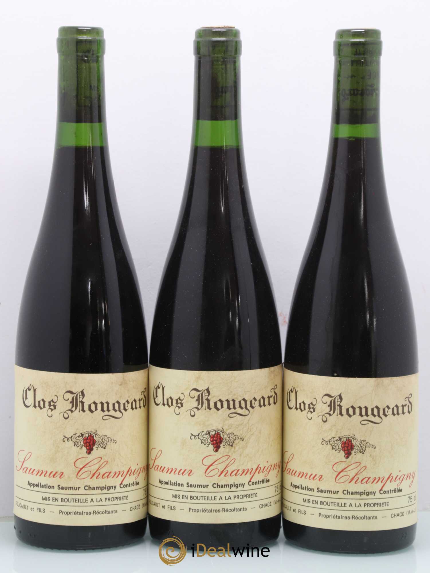 Saumur-Champigny Clos Rougeard 1996 - Lot de 3 bouteilles - 0