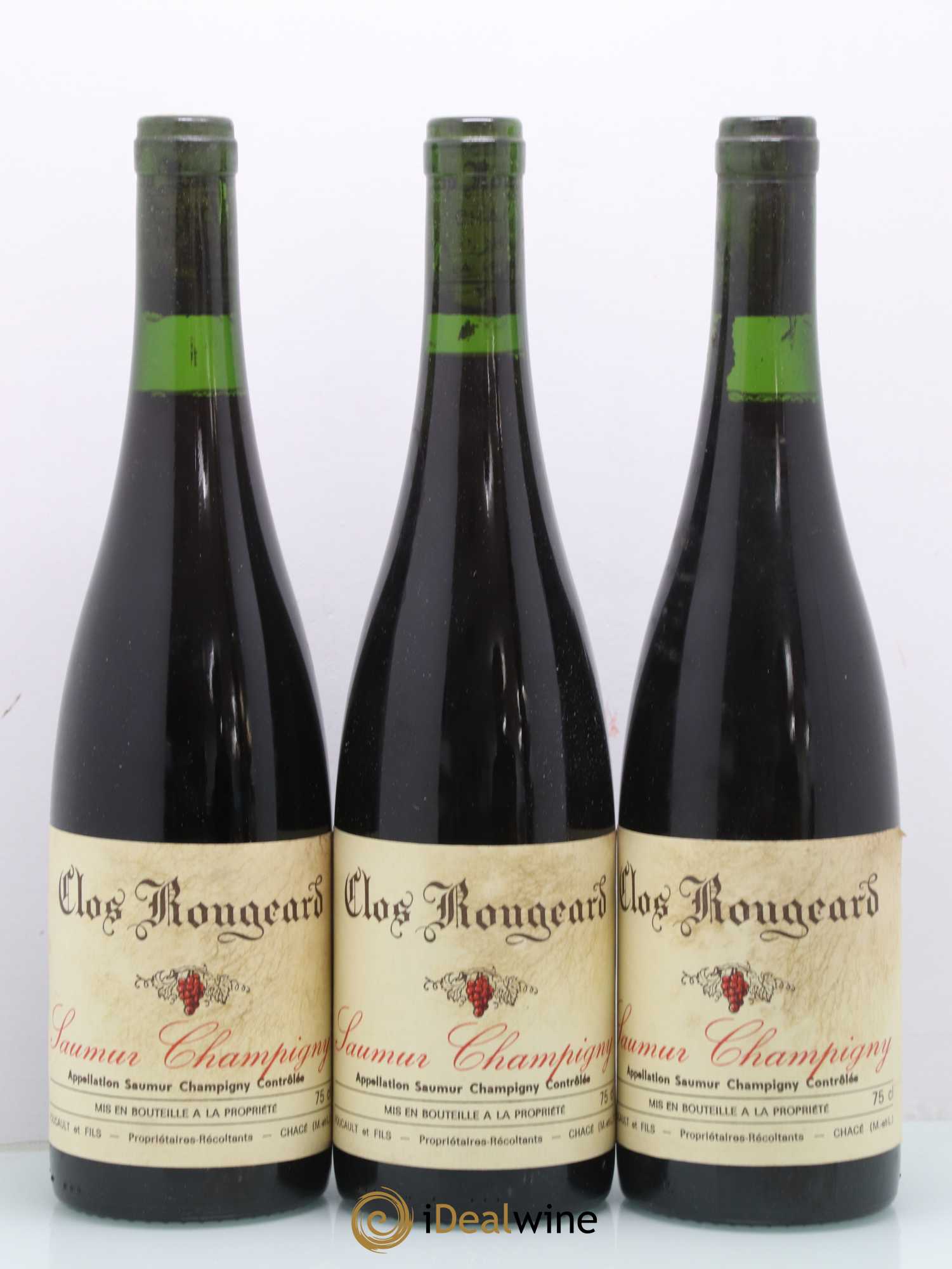 Saumur-Champigny Clos Rougeard 1996 - Lot of 3 bottles - 0