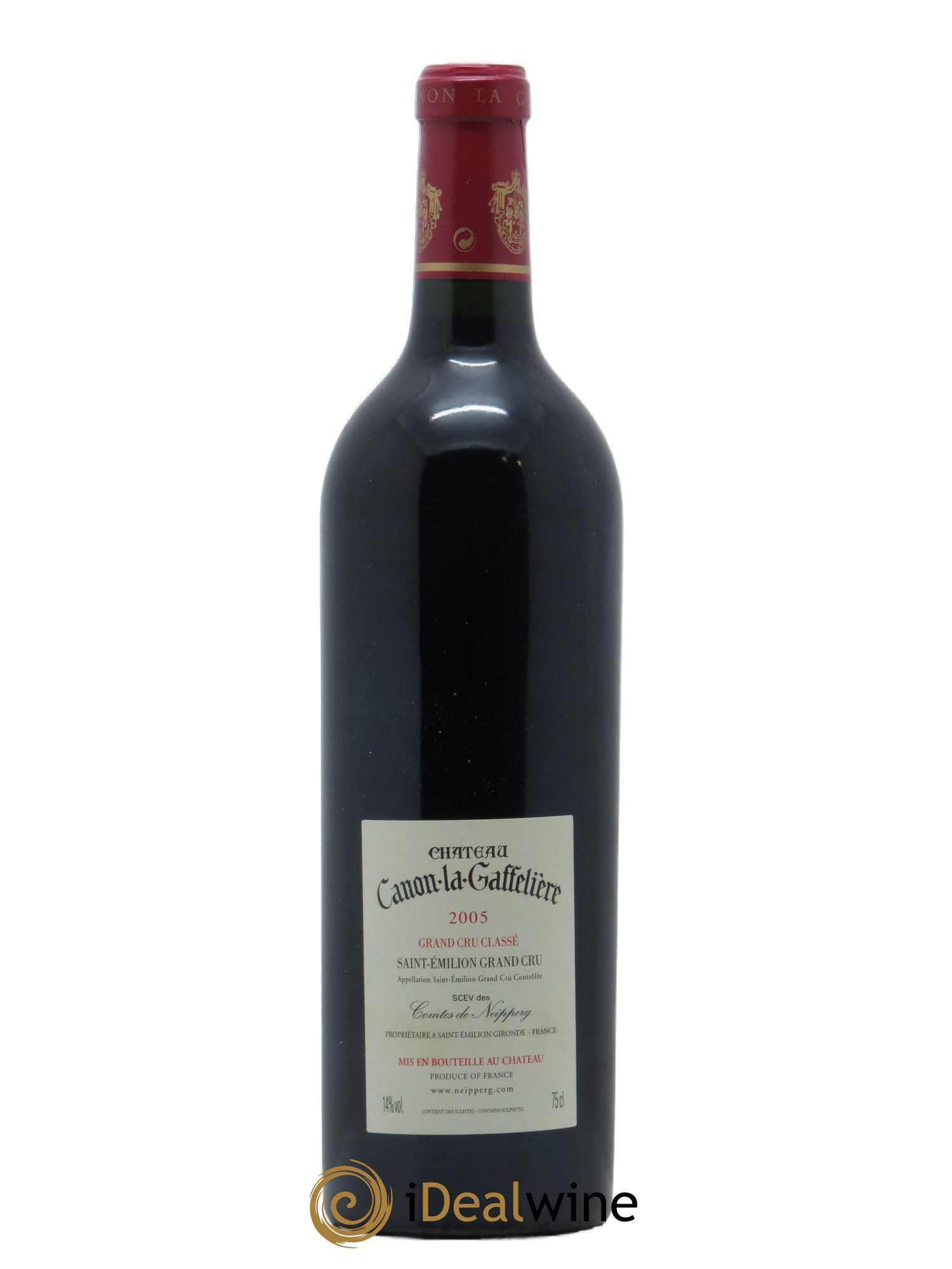 Château Canon la Gaffelière 1er Grand Cru Classé B 2005 - Lot de 1 bouteille - 1