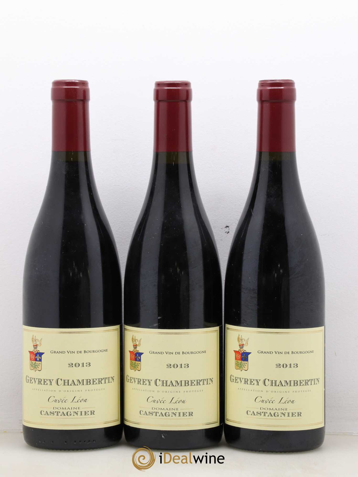 Gevrey-Chambertin Castagnier (Domaine) Cuvée Léon 2013 - Lot de 3 bouteilles - 0