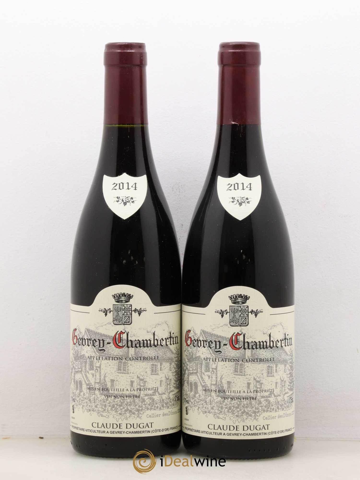 Gevrey-Chambertin Claude Dugat 2014 - Lot de 2 bouteilles - 0