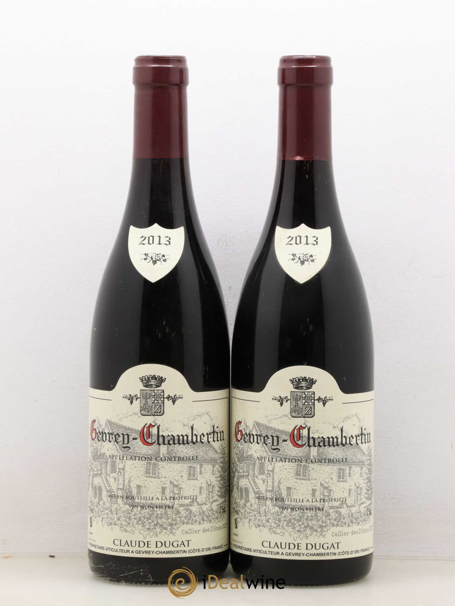 Gevrey-Chambertin Claude Dugat 2013 - Lot de 2 bouteilles - 0