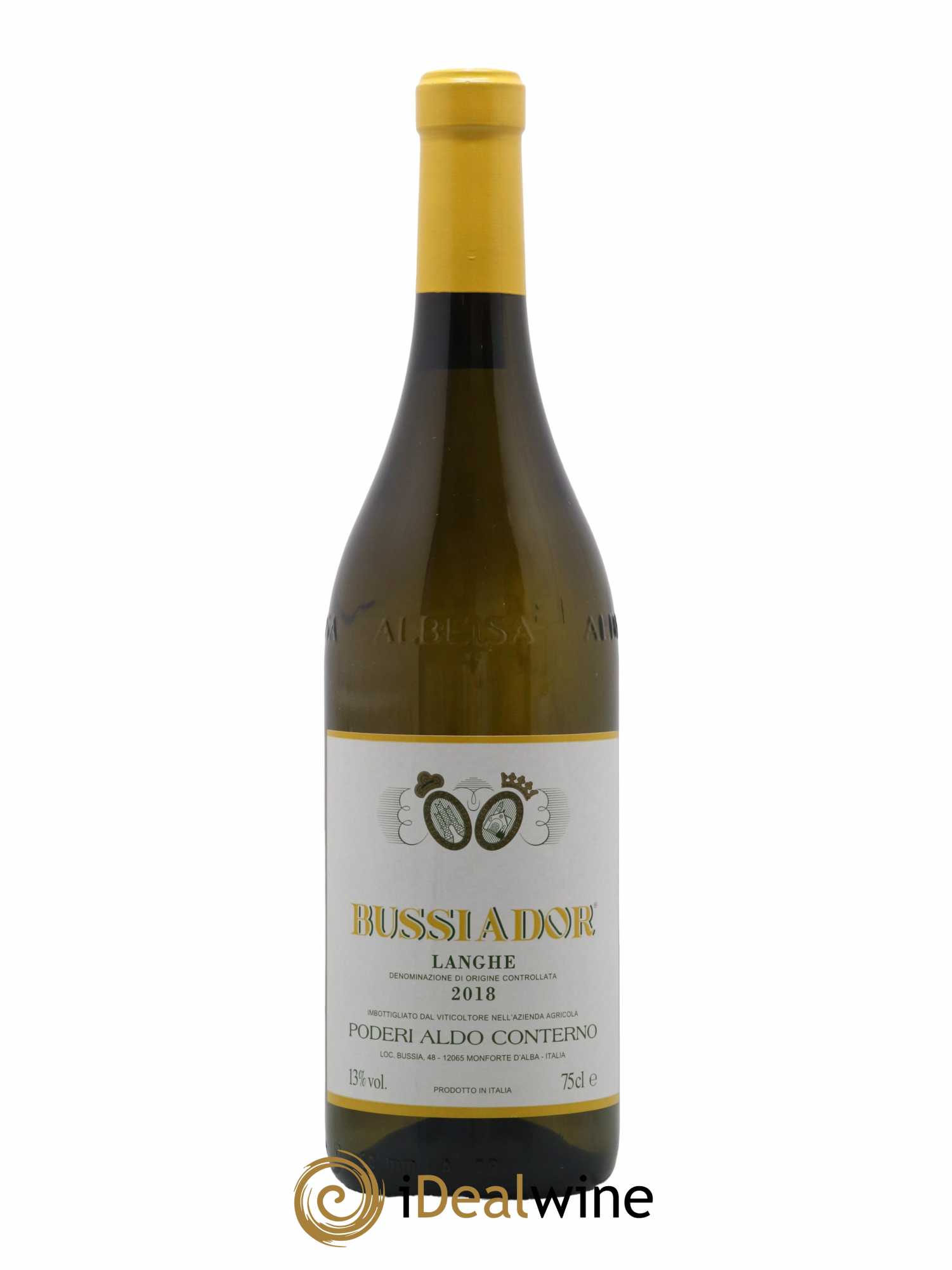 Italie Langhe Bussiador Poderi aldo Connterno 2018 - Lot de 1 bouteille - 0