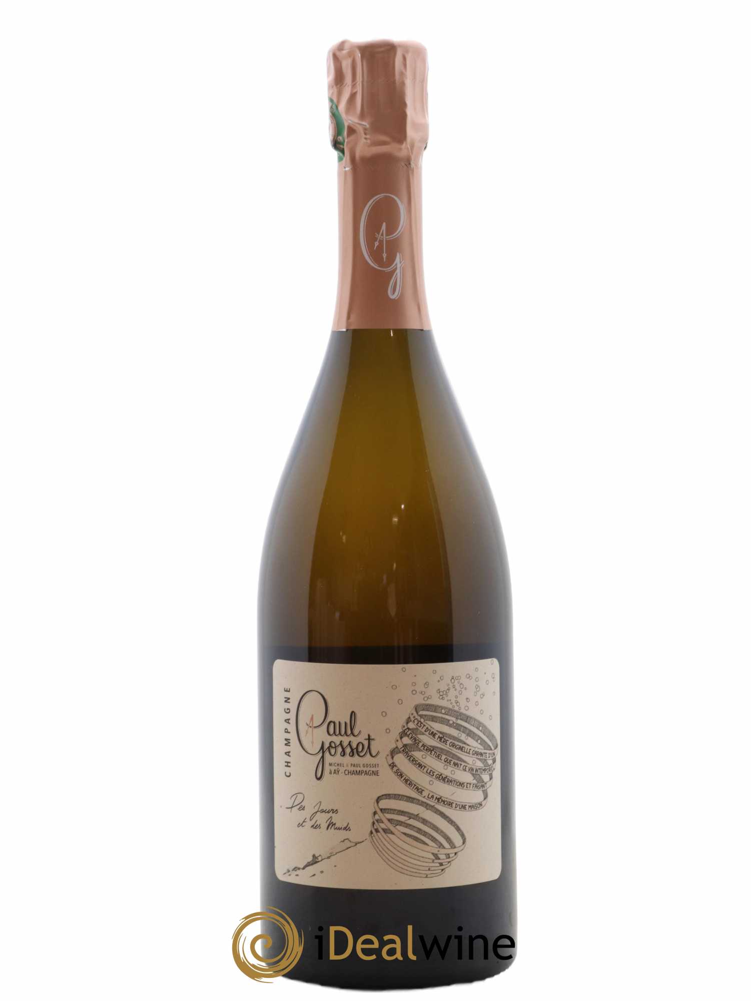 Champagne Des jours et des muids Paul Gosset - Lot of 1 bottle - 0