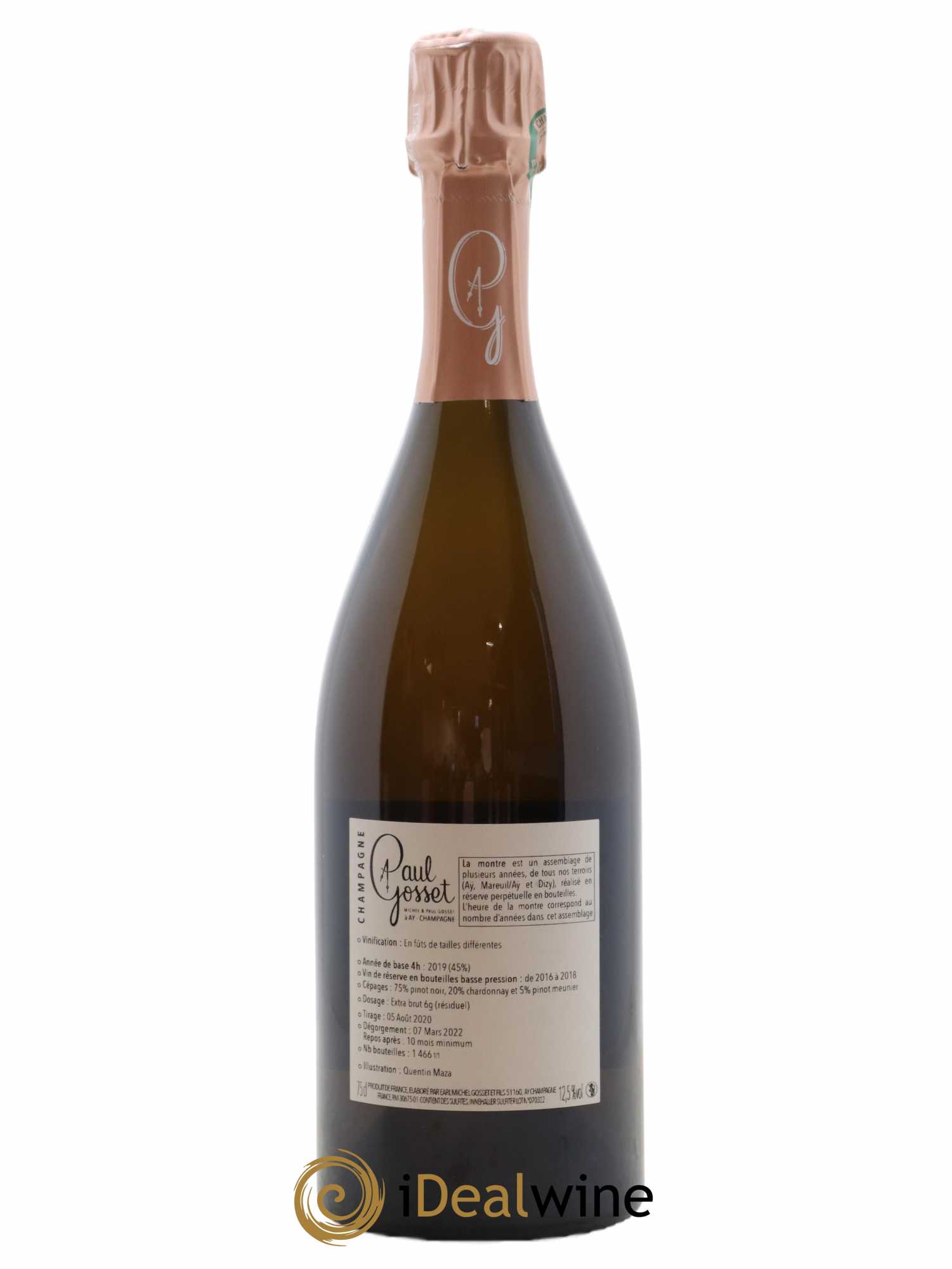 Champagne La montre Paul Gosset - Lot of 1 bottle - 1