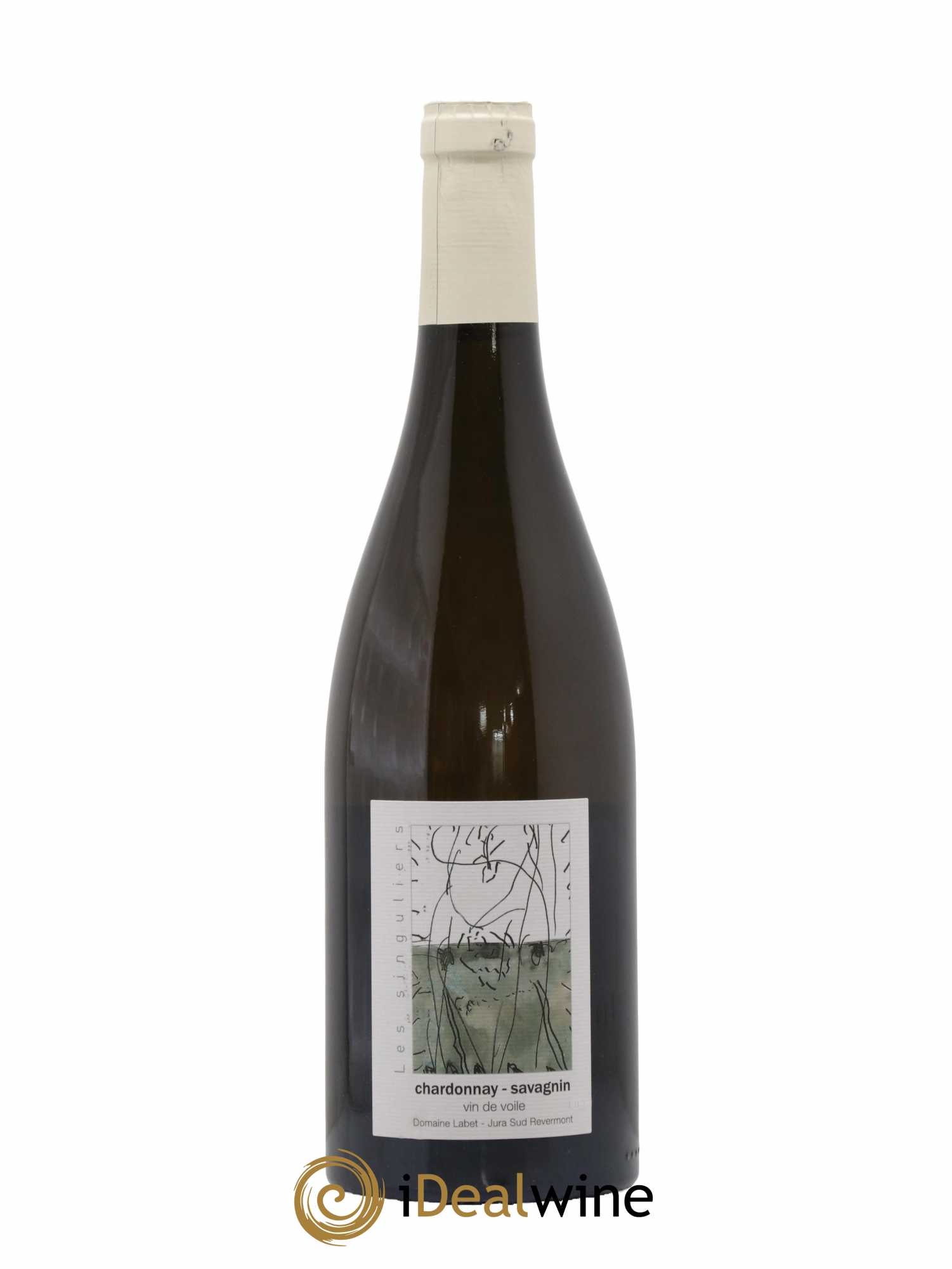 Côtes du Jura Vin de Voile Chardonnay-Savagnin cuvée de garde Romain - Julien - Charline Labet 2018 - Lot de 1 bouteille - 0