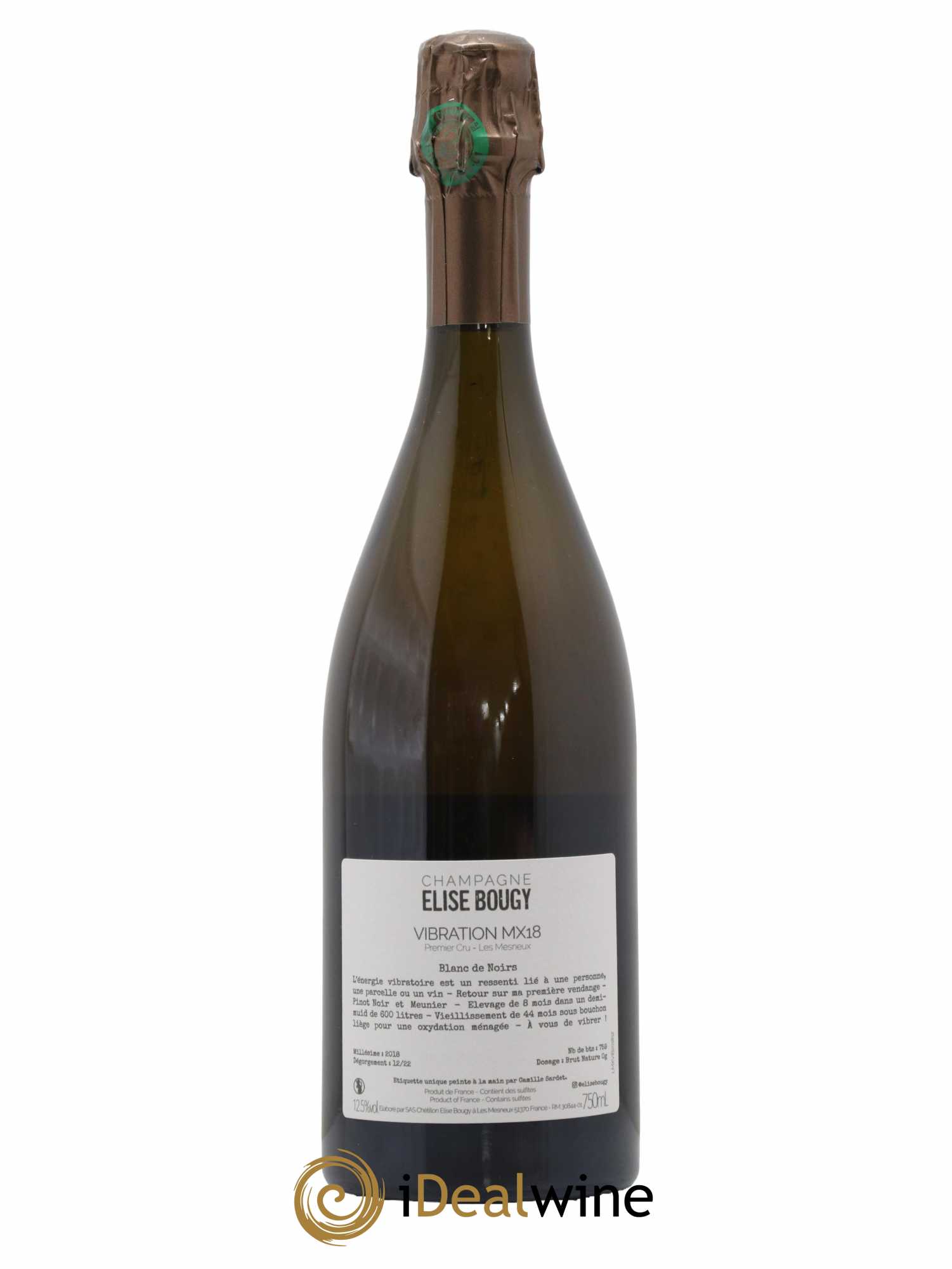 Buy Champagne Vibration MX18 Premier Cru Blanc de Noirs Brut