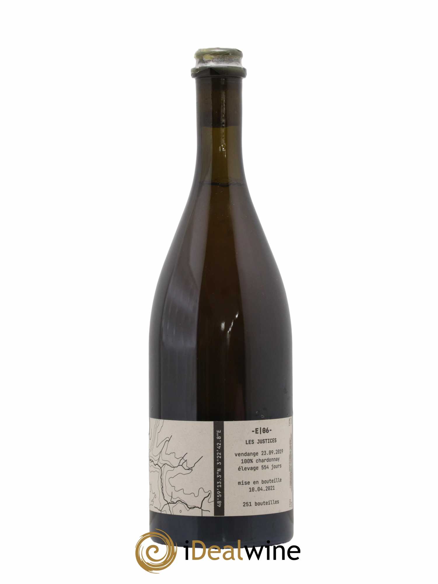 Coteaux Champenois Exploration E/06 Les Justices Tom Gauditiabois 2019 - Lot de 1 bouteille - 1