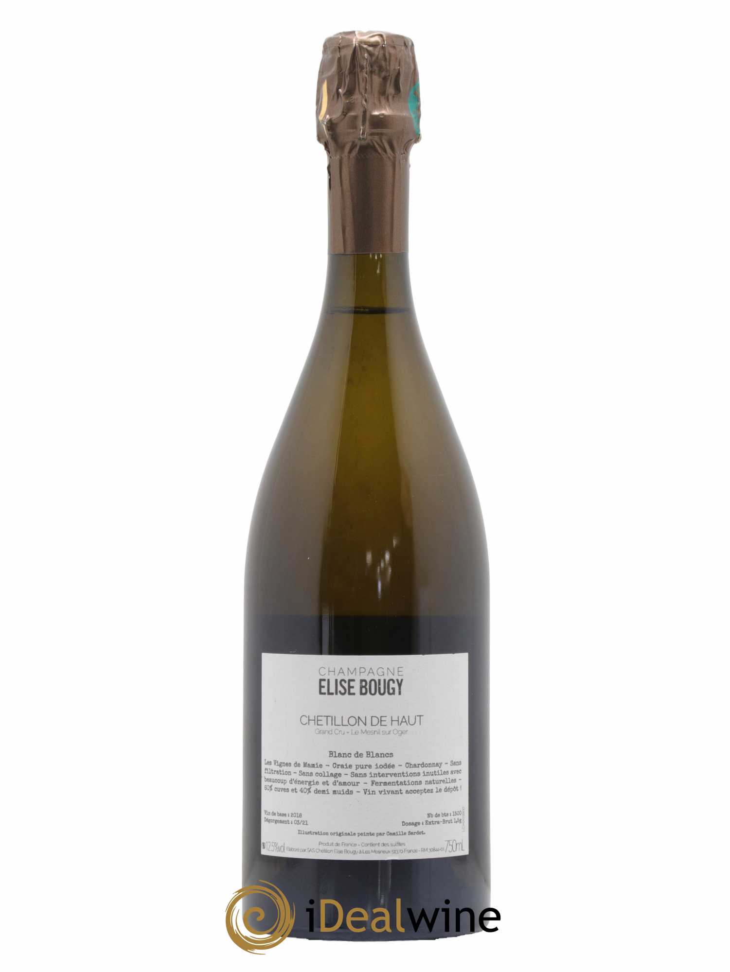 Chétillon de Haut Le Mesnil sur Oger Elise Bougy - Lot of 1 bottle - 1