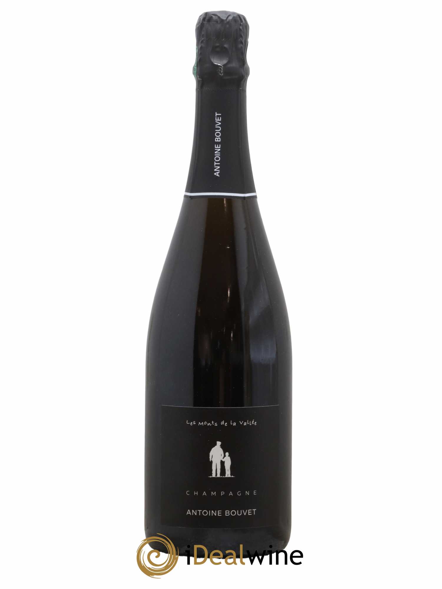Champagne Extra Brut Les Monts de la Vallée Antoine Bouvet 2020 - Lot de 1 bouteille - 0
