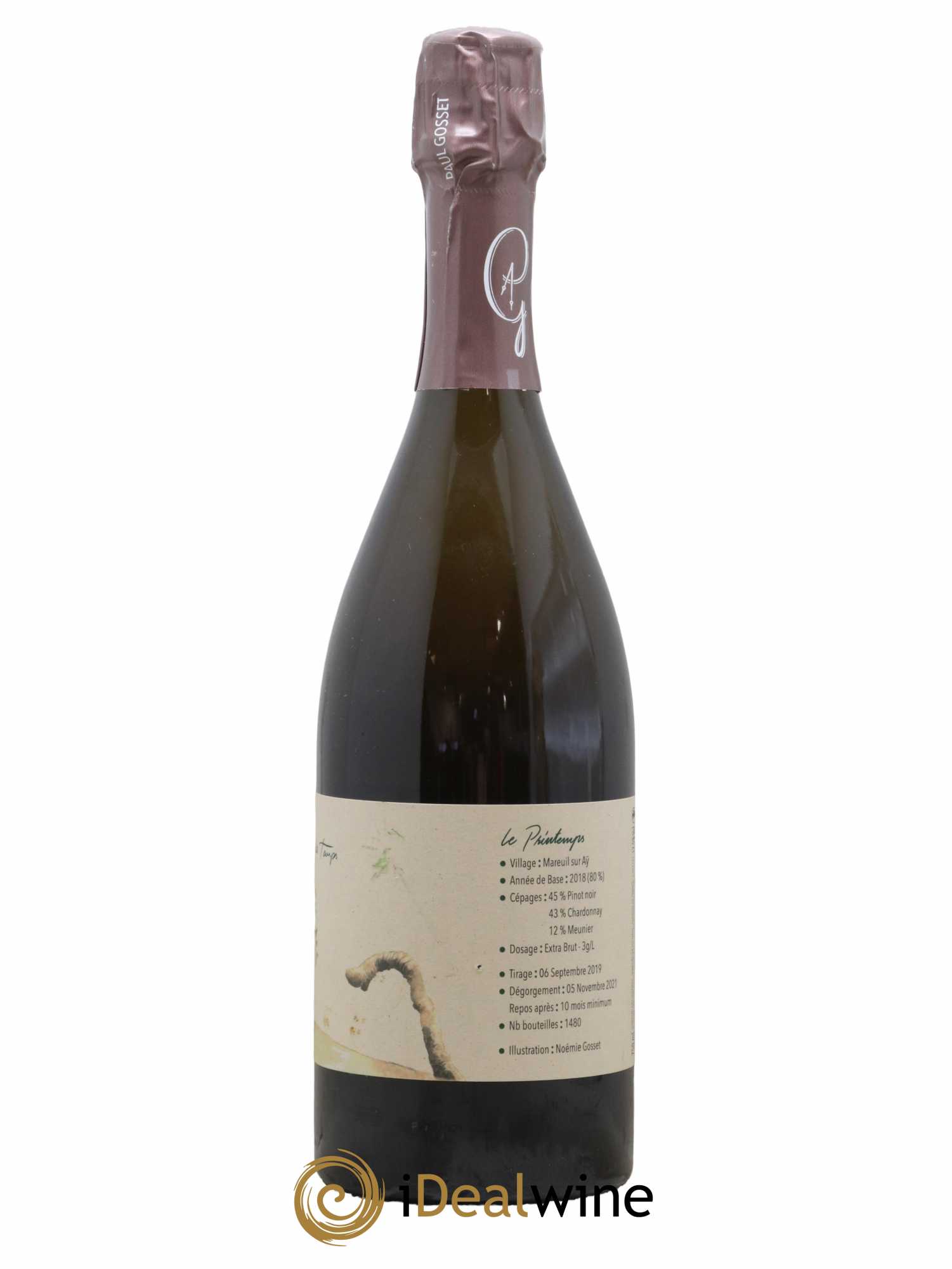 Au Fil des Temps Le Printemps Paul Gosset - Posten von 1 Flasche - 1