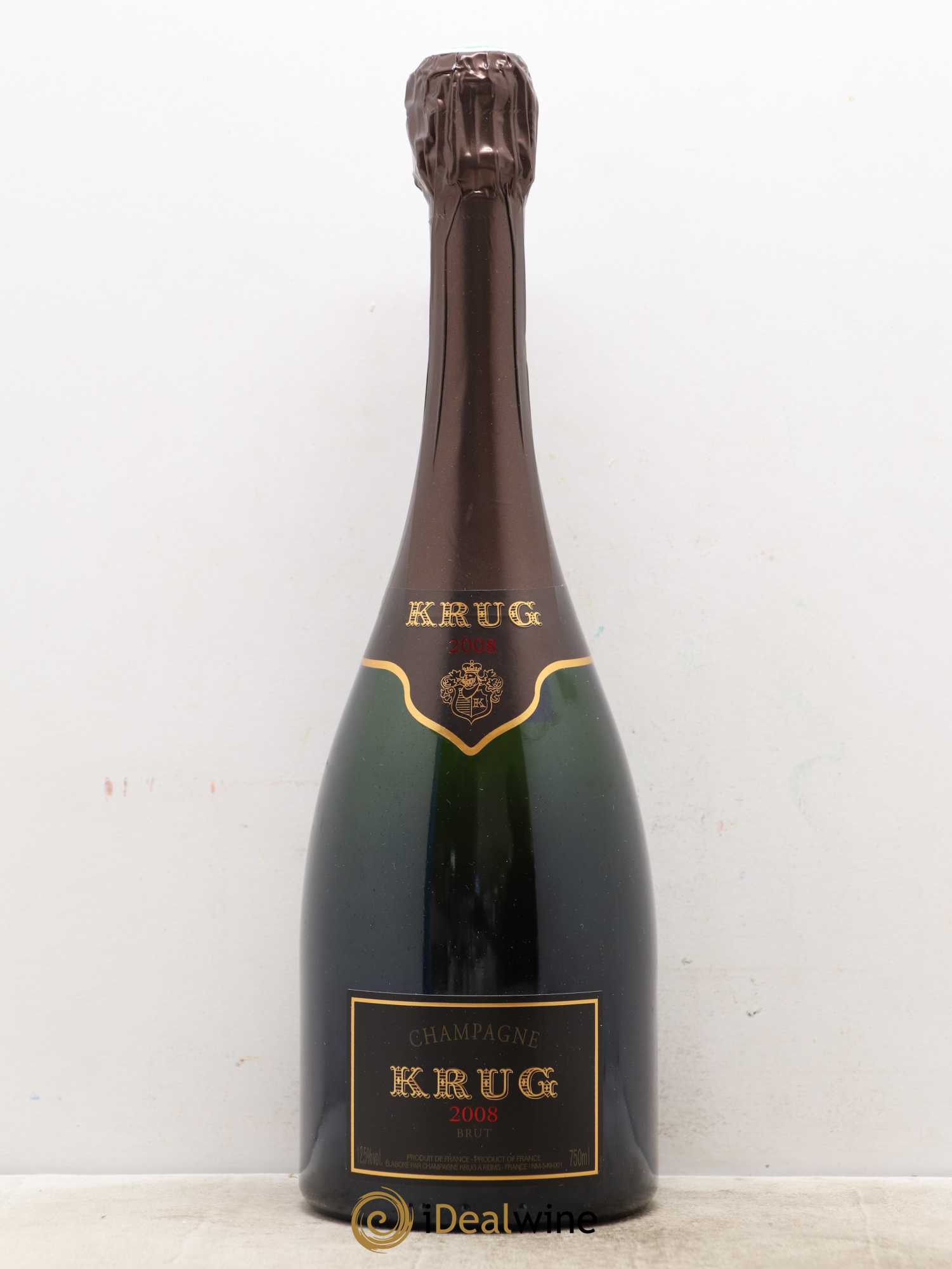 Vintage Krug 2008 - Lot de 1 bouteille - 0