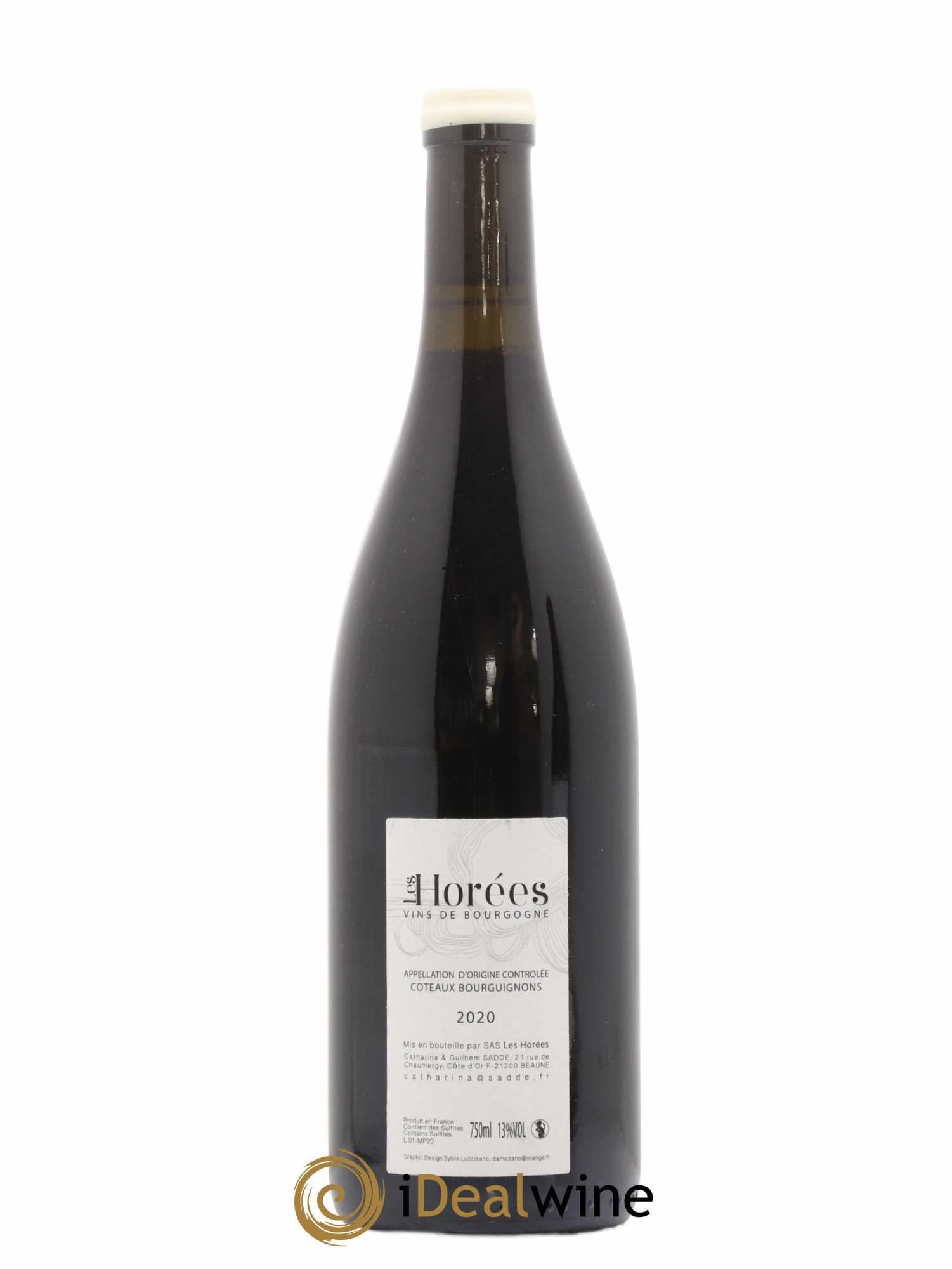 Coteaux Bourguignons Mon Poulain Les Horées 2020 - Lot de 1 bouteille - 1