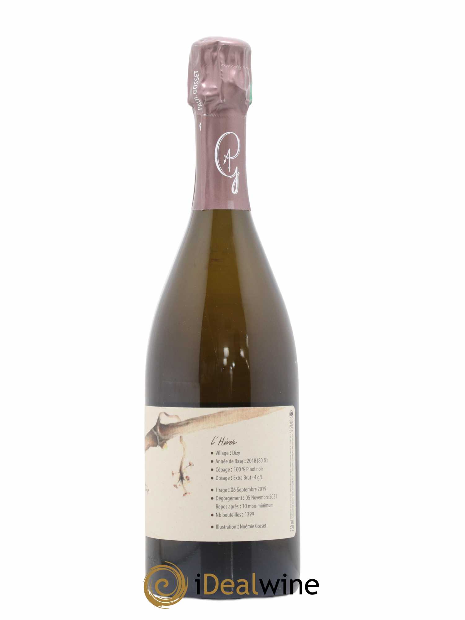 Au Fil des Temps L'Hiver Paul Gosset L'Hiver - Lot de 1 bouteille - 1